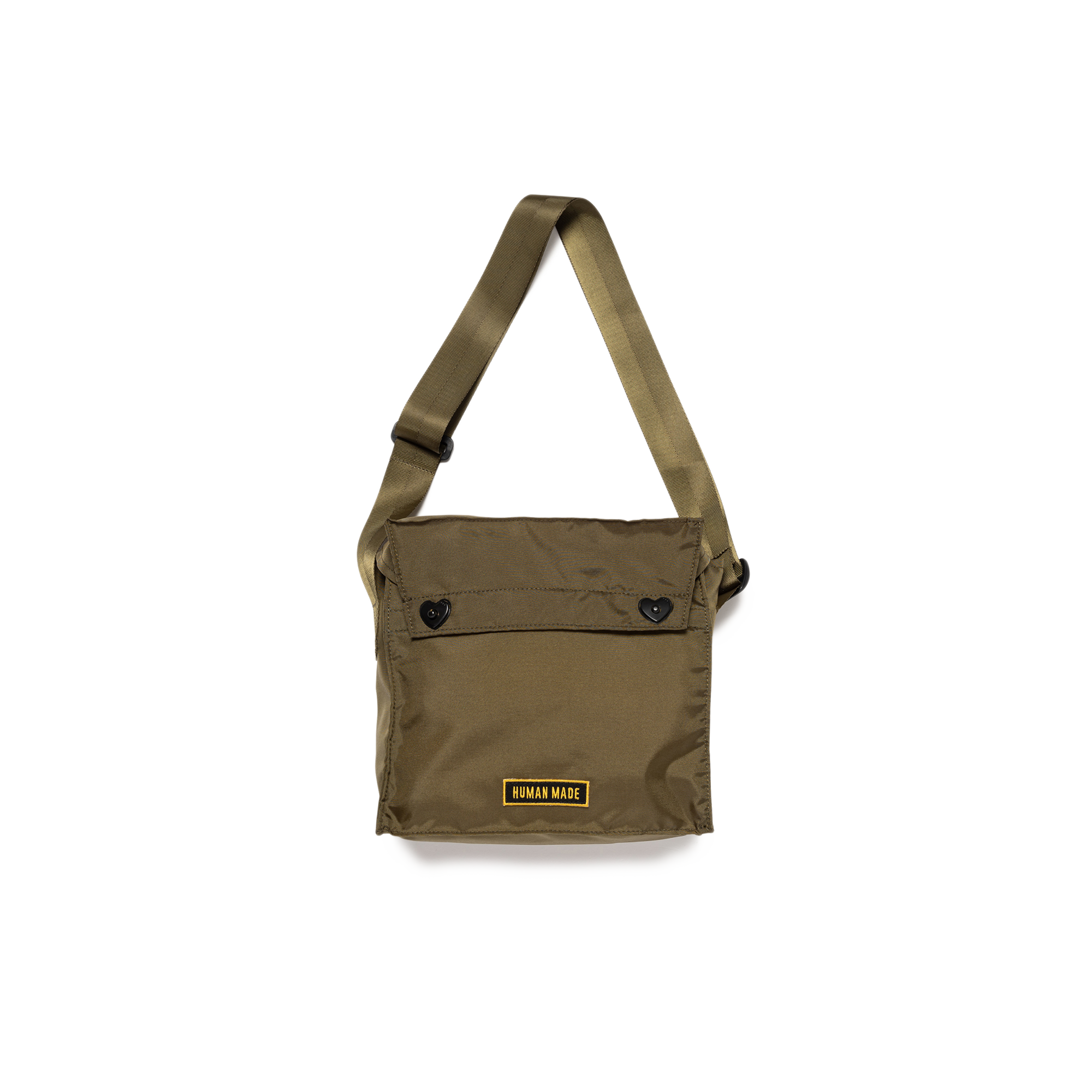 Human Made Military Shoulder Large Olive Drab HM30GD049