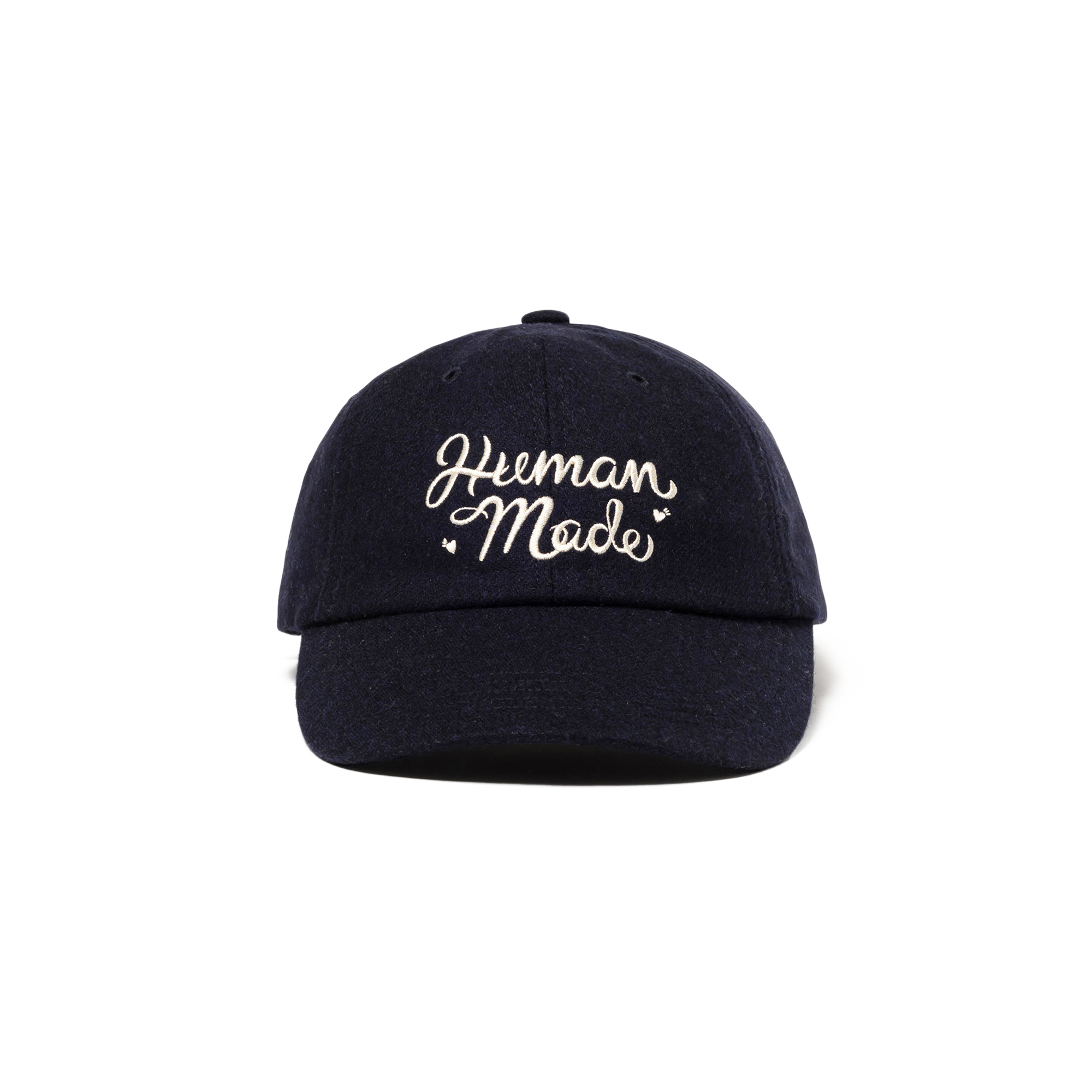 Human Made 6Panel Wool Cap Navy HM30GD052