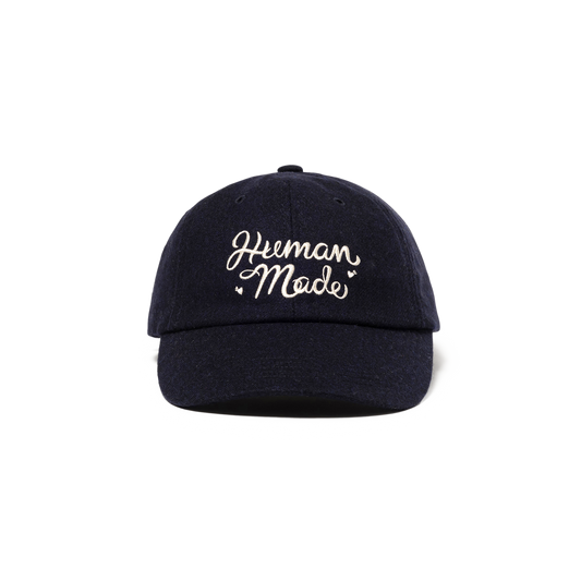 Human Made 6Panel Wool Cap Navy HM30GD052