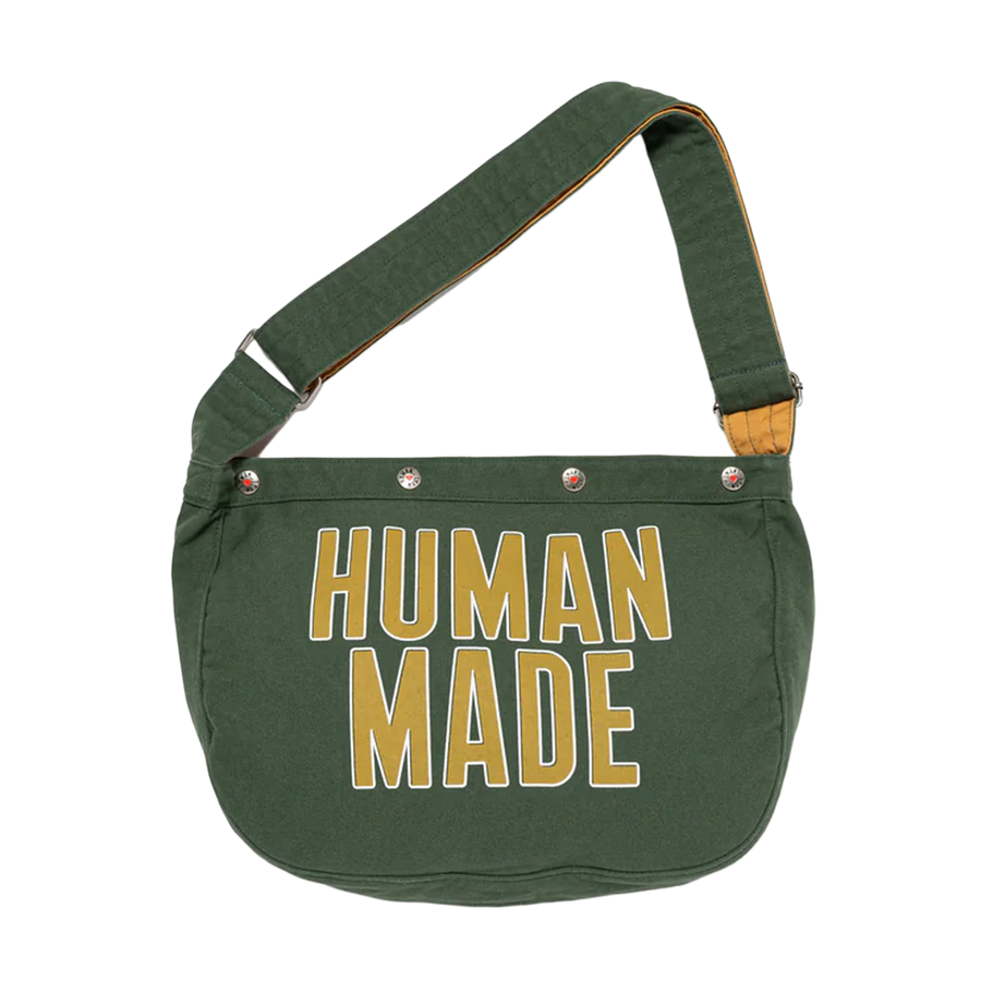 Human Made Paperboy Bag Green HM30GD057