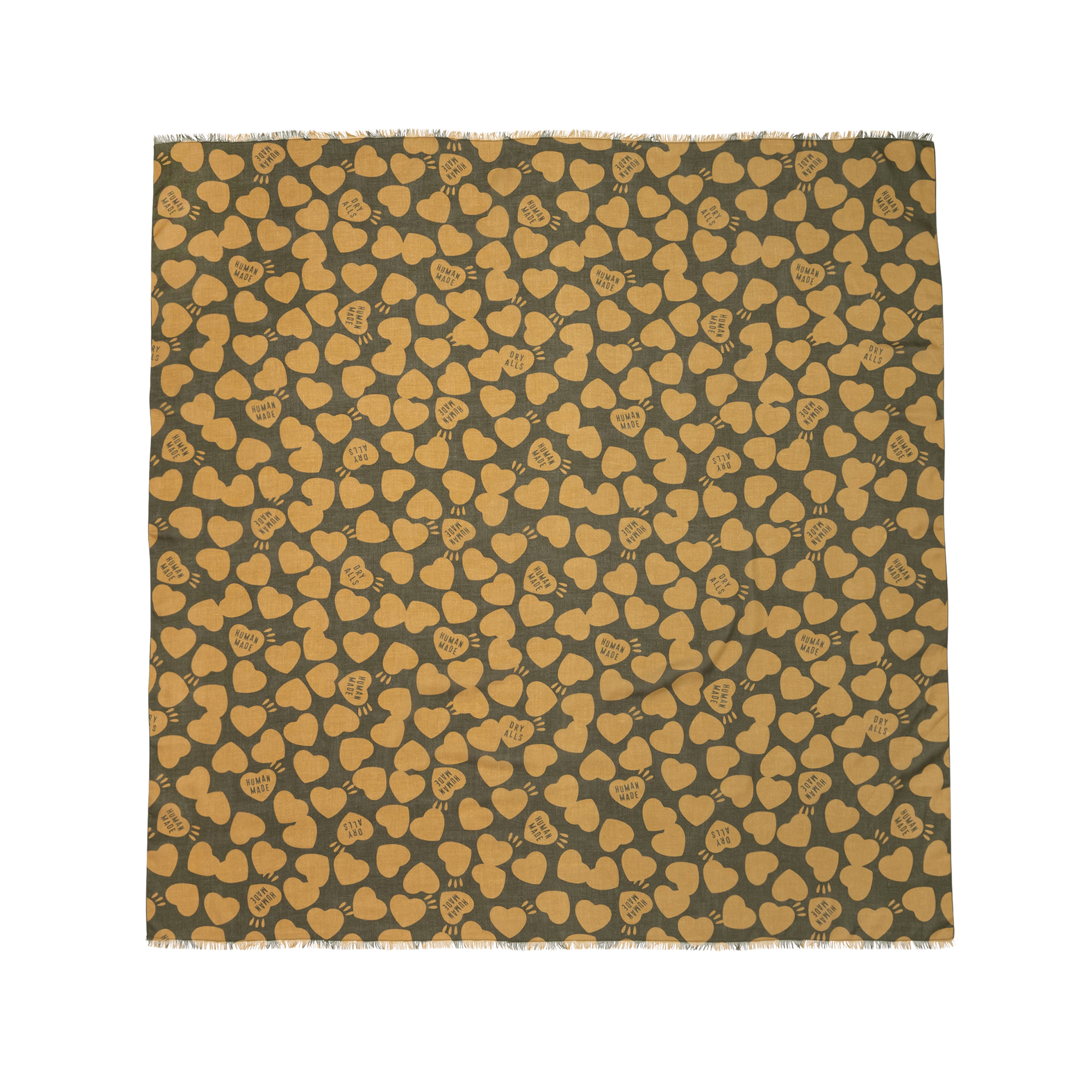 Human Made Heart Stole Olive Drab HM30GD058