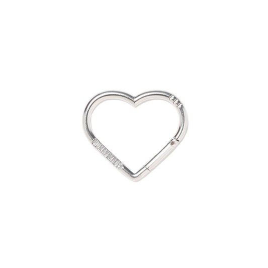 Human Made Heart Carabiner Silver HM30GD080