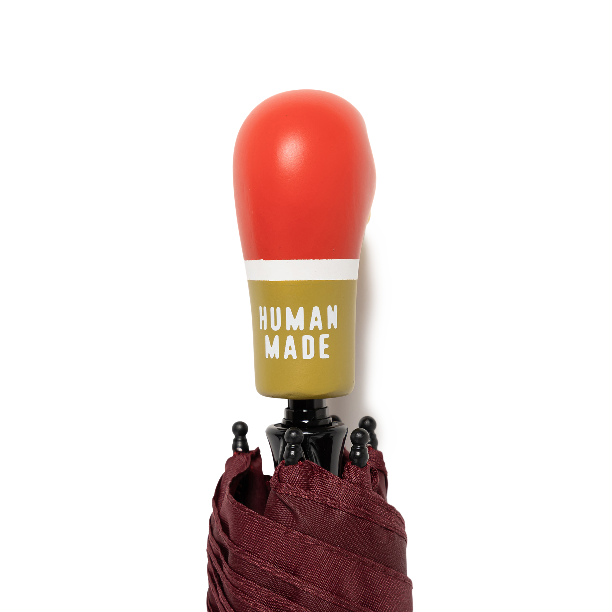 Human Made Duck Compact Umbrella Burgundy HM30GD083
