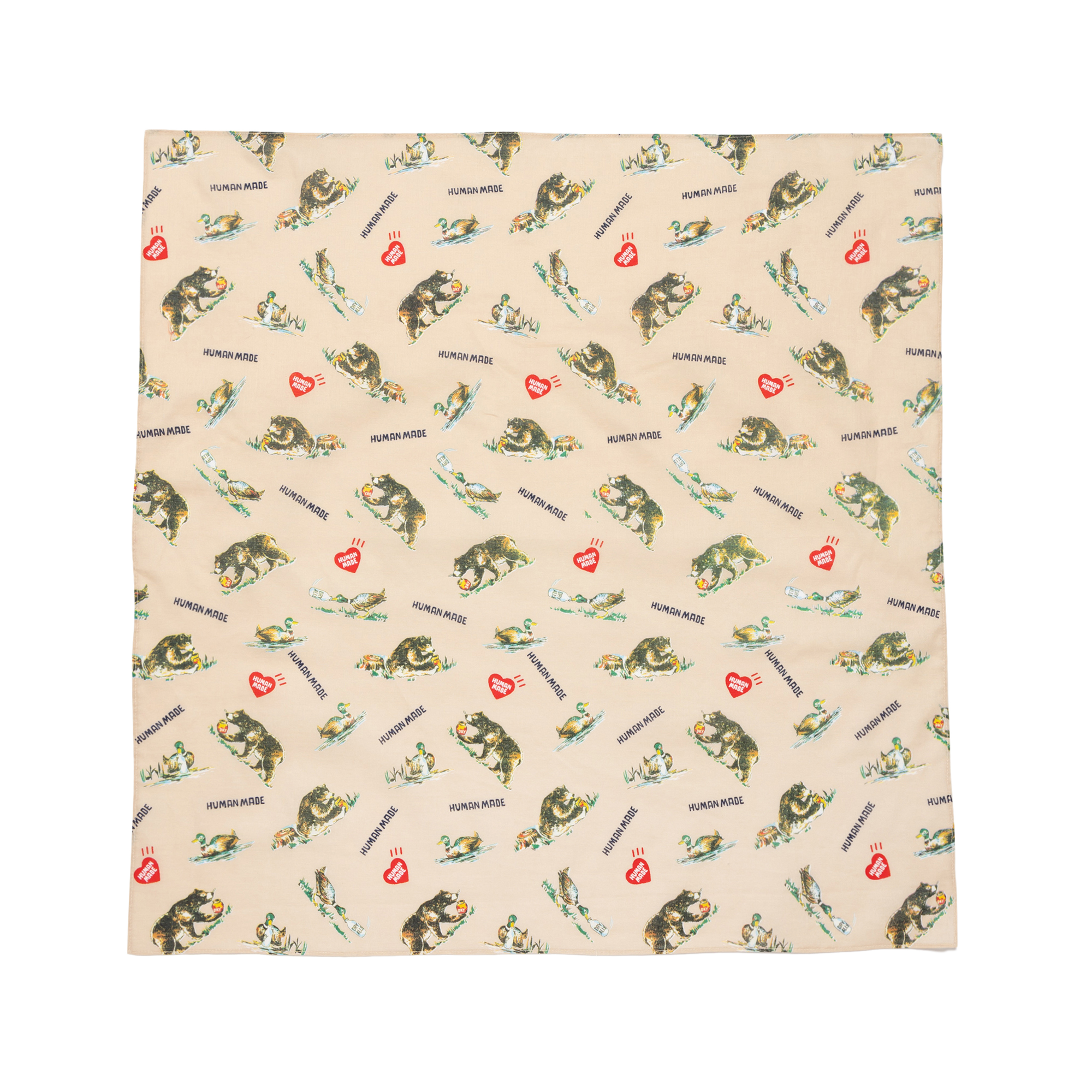 Human Made Big Bandana White HM30GD092