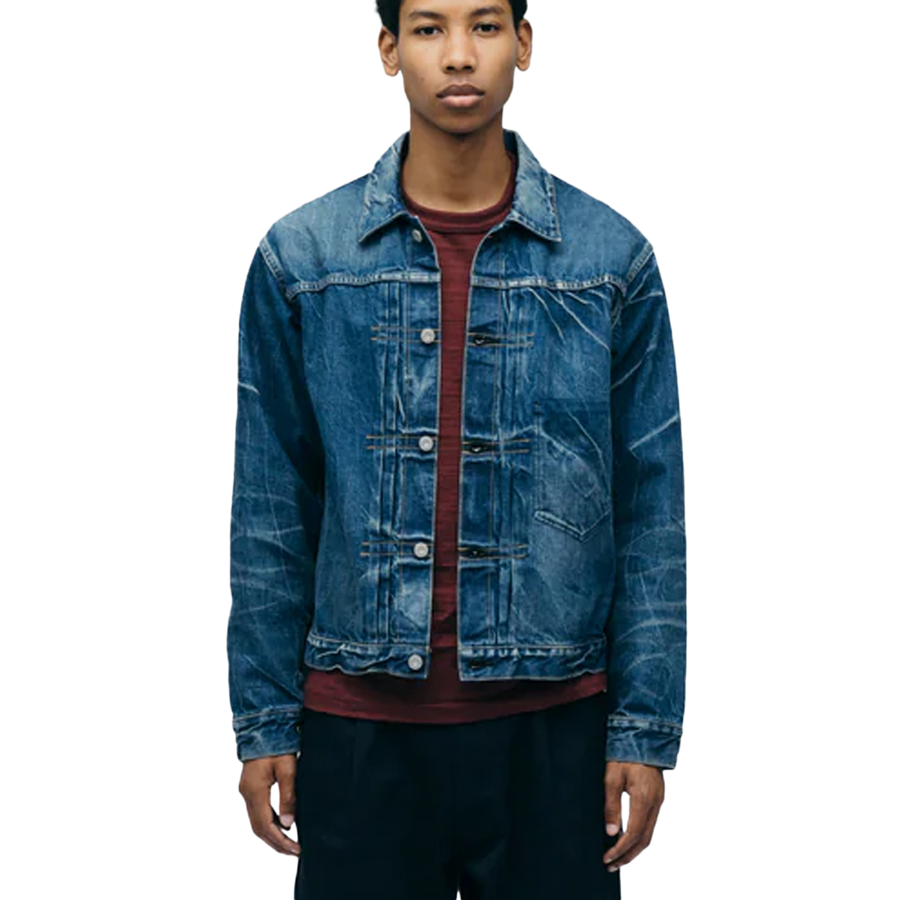 Human Made Denim Work Jacket Future Indigo HM30JK002