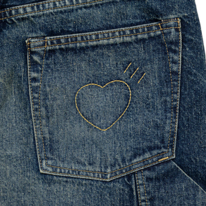 Human Made Straight Denim Pants Future Indigo HM30PT002