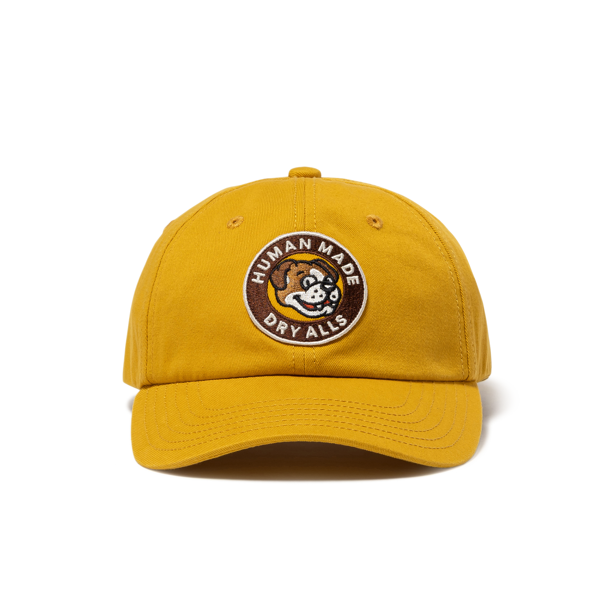Human Made 6-Panel Twill Cap Yellow HM31GD019