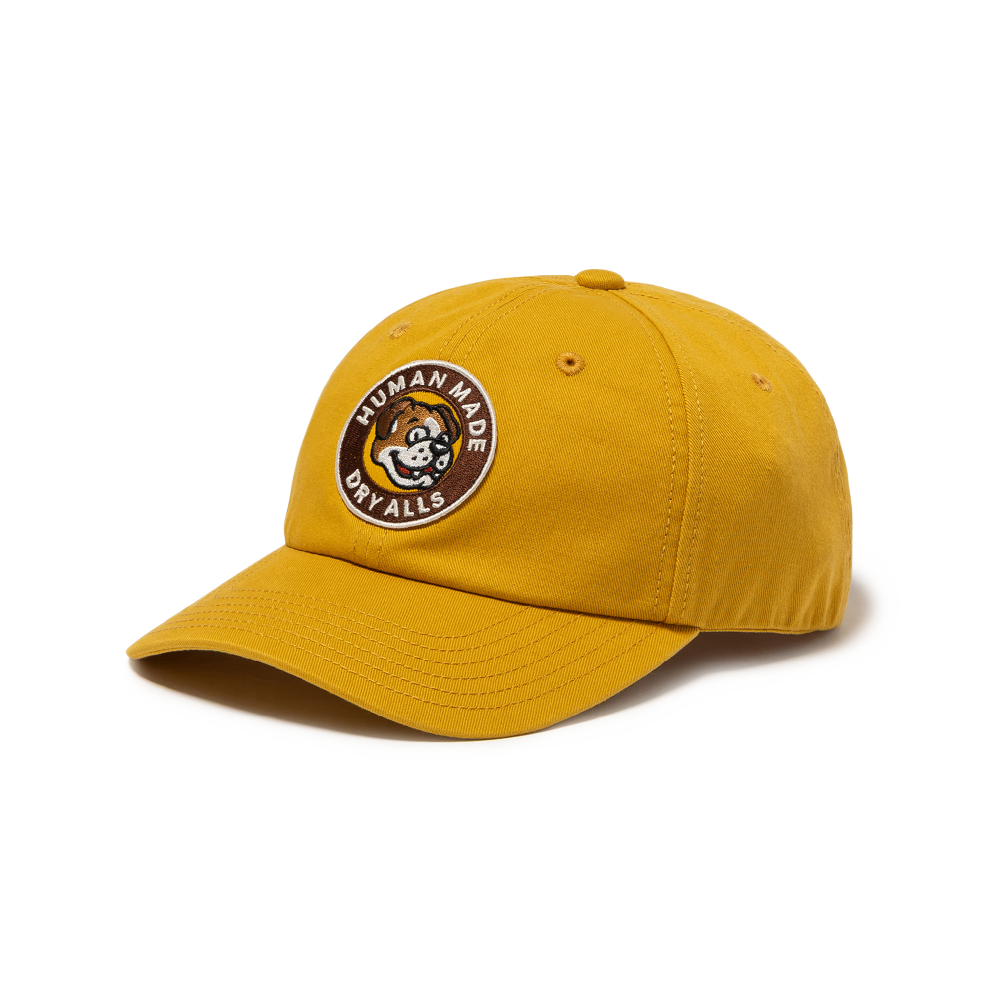 Human Made 6-Panel Twill Cap Yellow HM31GD019