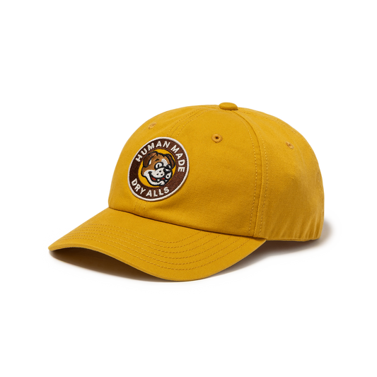 Human Made 6-Panel Twill Cap Yellow HM31GD019
