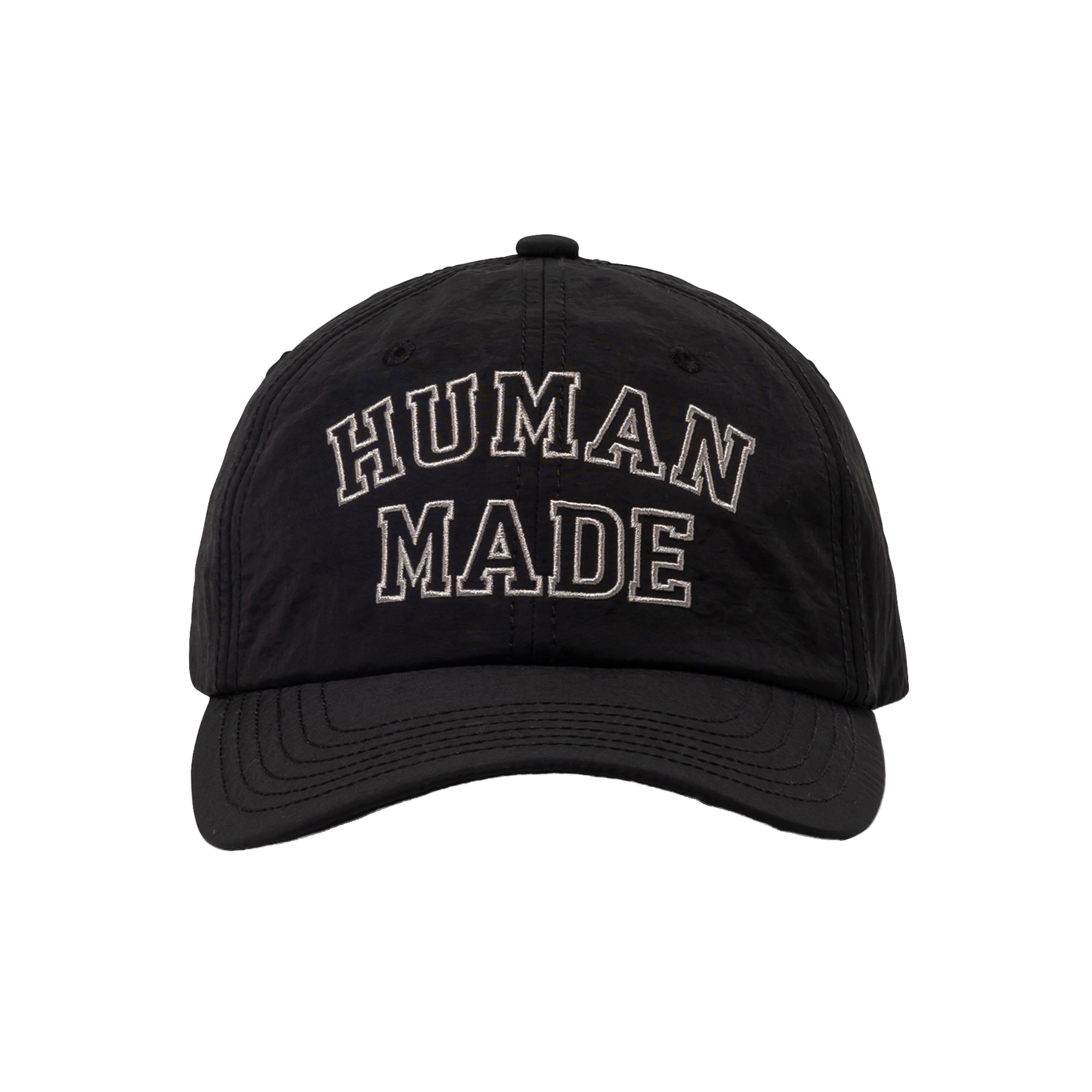 Human Made 6-Panel Nylon Cap Black HM31GD022