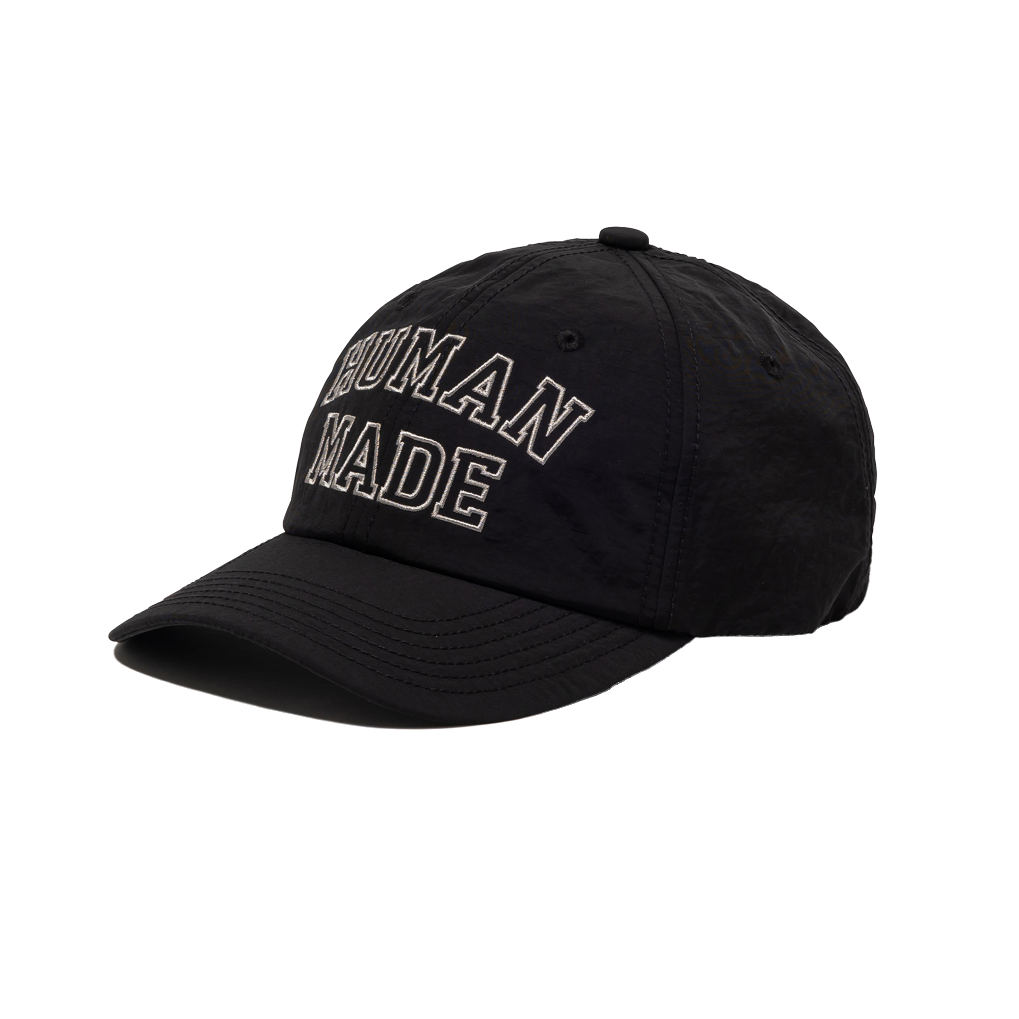 Human Made 6-Panel Nylon Cap Black HM31GD022