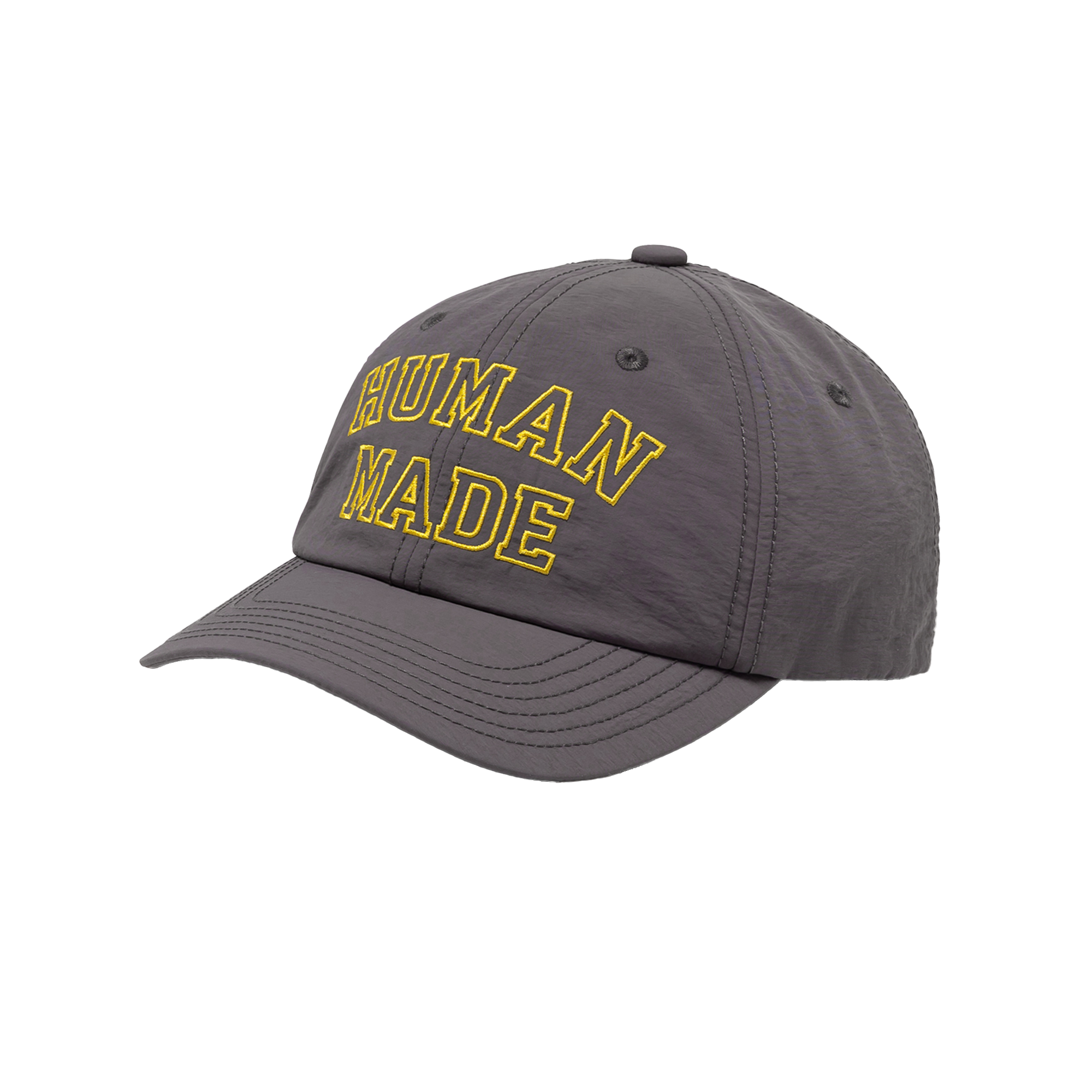 Human Made 6-Panel Nylon Cap Gray HM31GD022