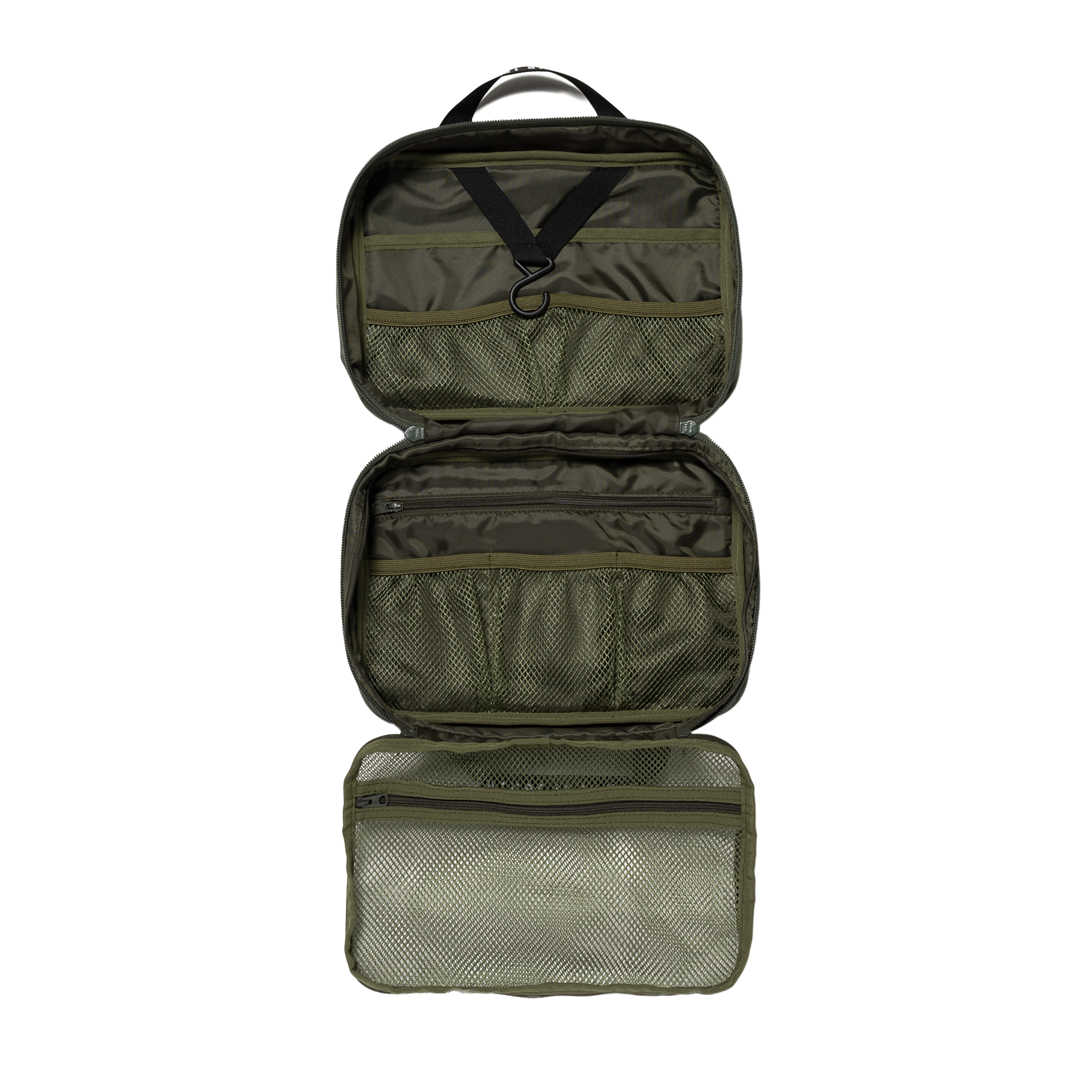 Human Made Organizer Pouch Olive Drab HM31GD074