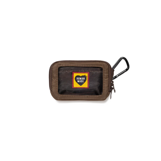 Human Made Military Card Case Brown HM31GD076