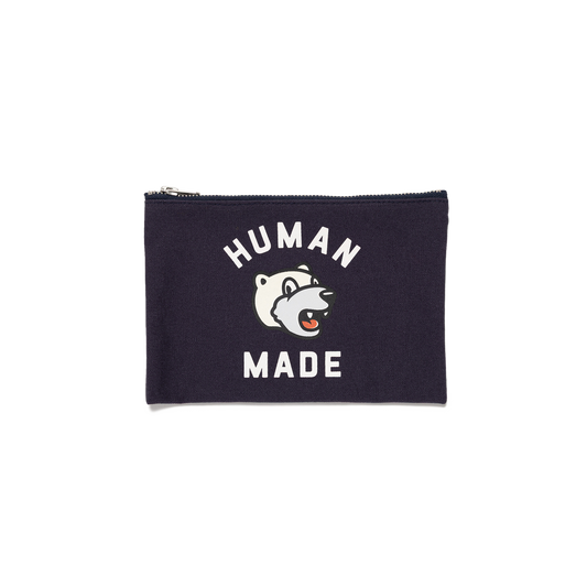 Human Made Bank Pouch Navy HM31GD077