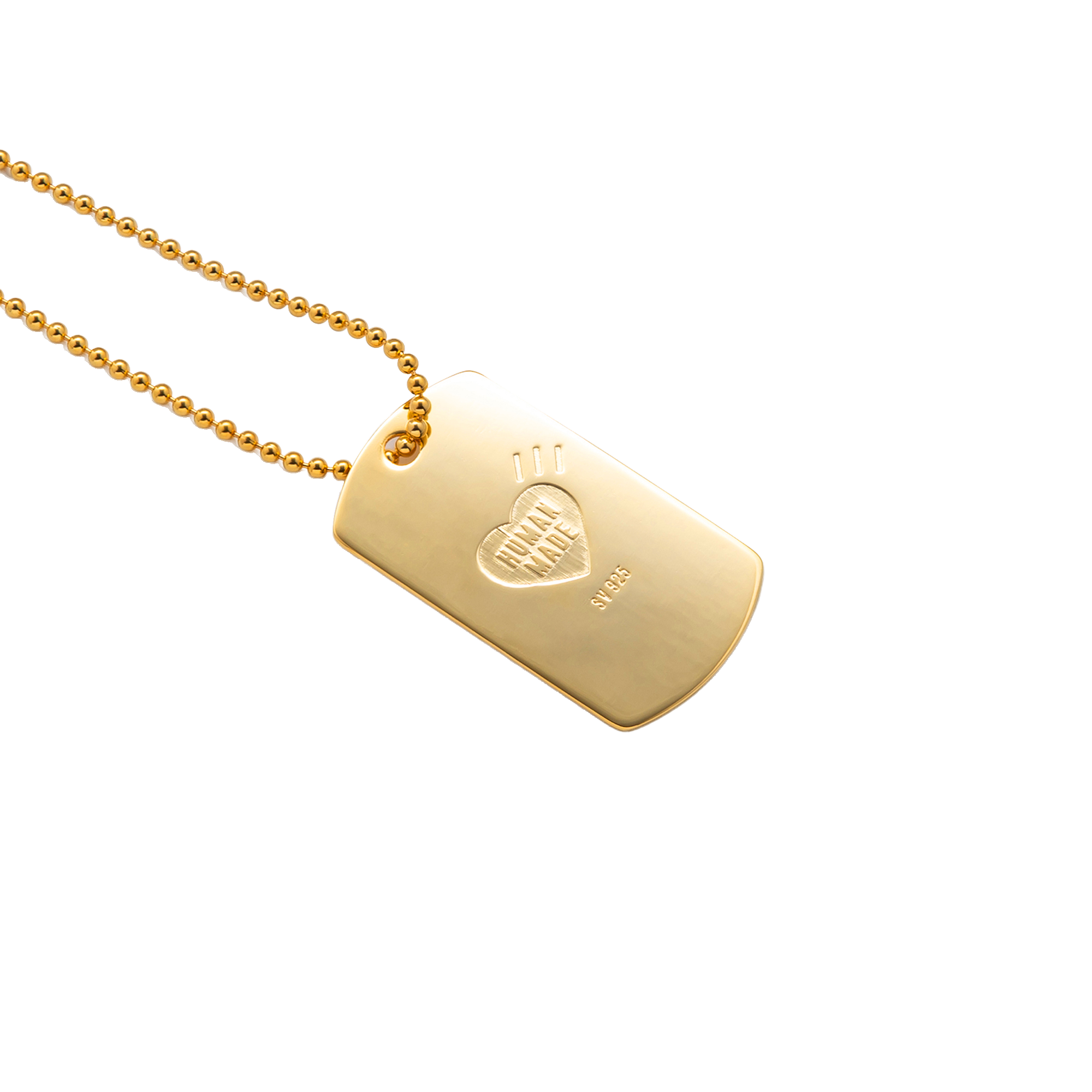 Human Made Silver Necklace Gold HM31GD086
