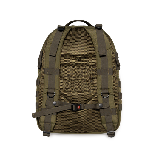 Human Made Military Backpack Olive Drab HM32GD008