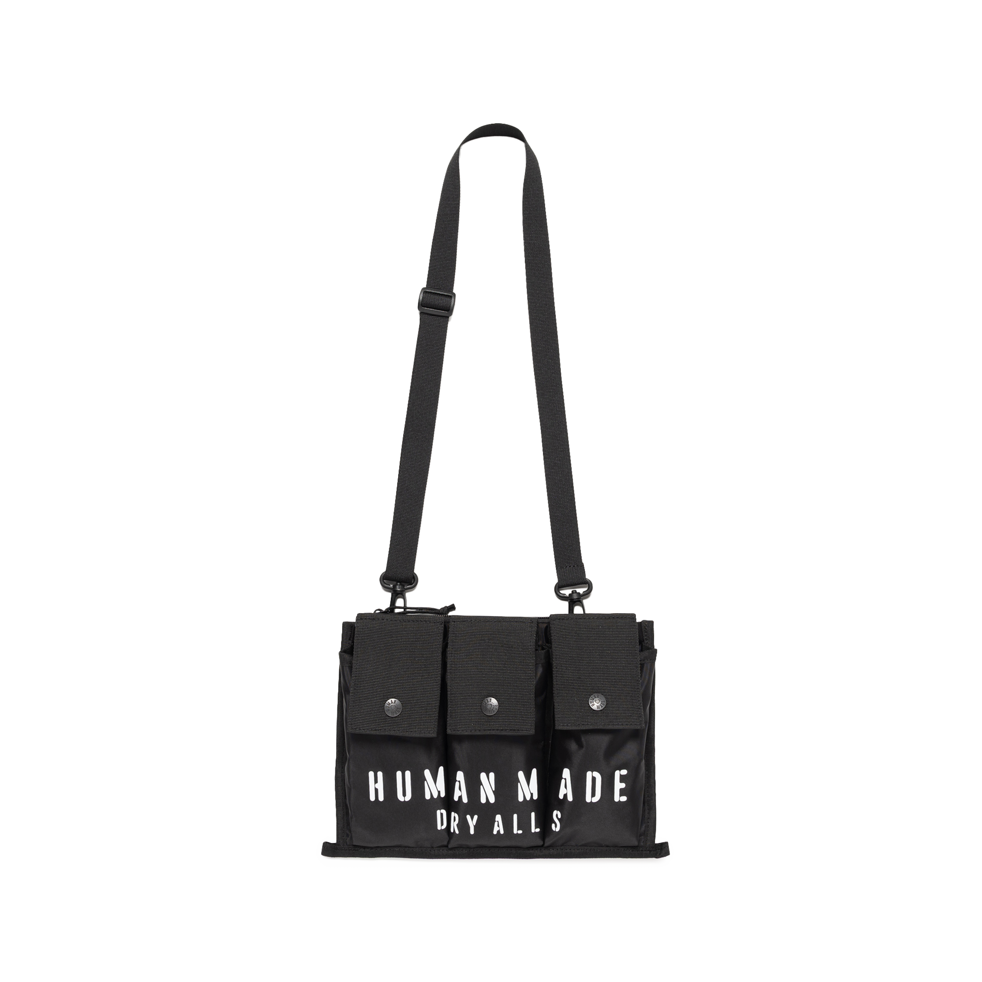 Human Made Military Pouch#3 Black HM32GD011