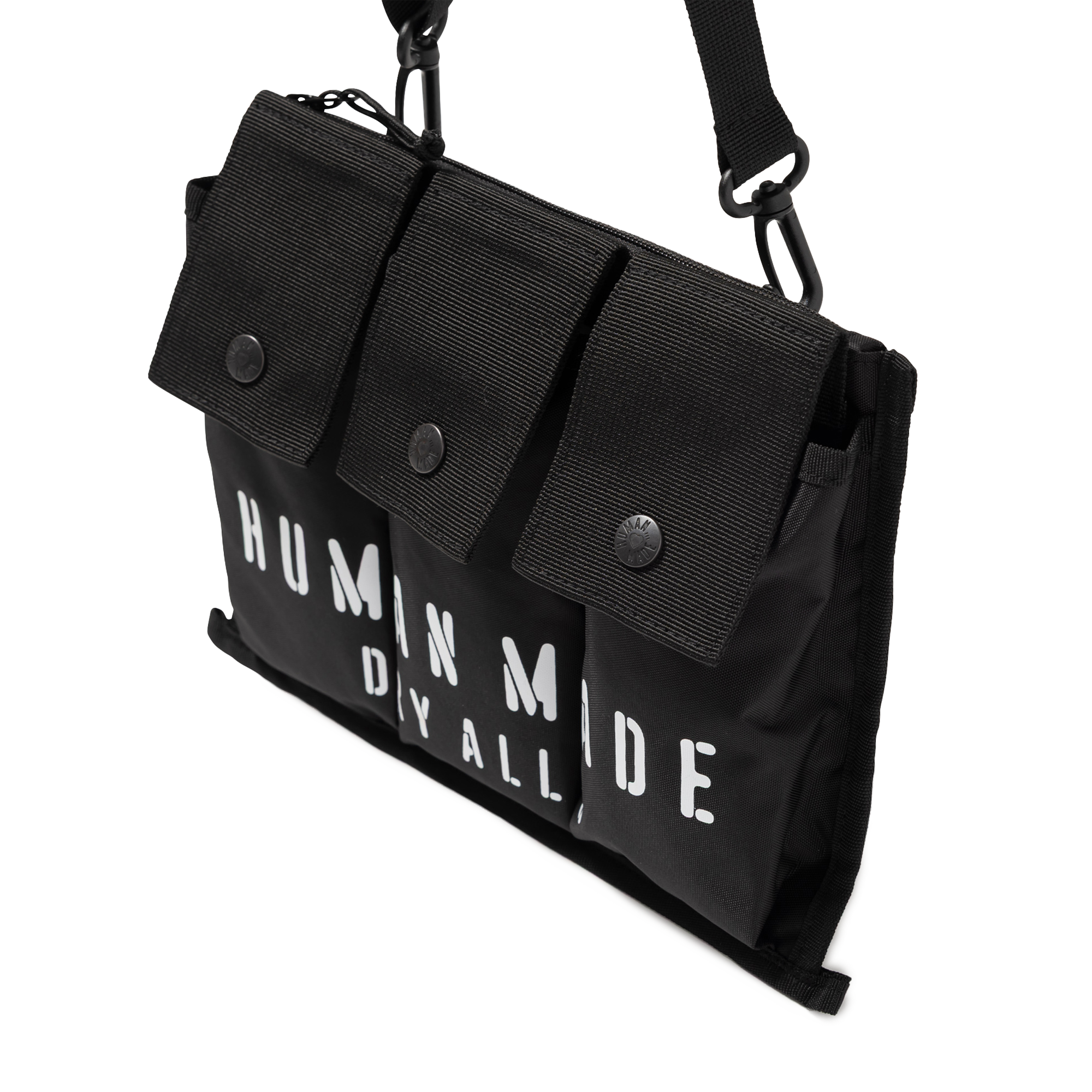 Human Made Military Pouch#3 Black HM32GD011