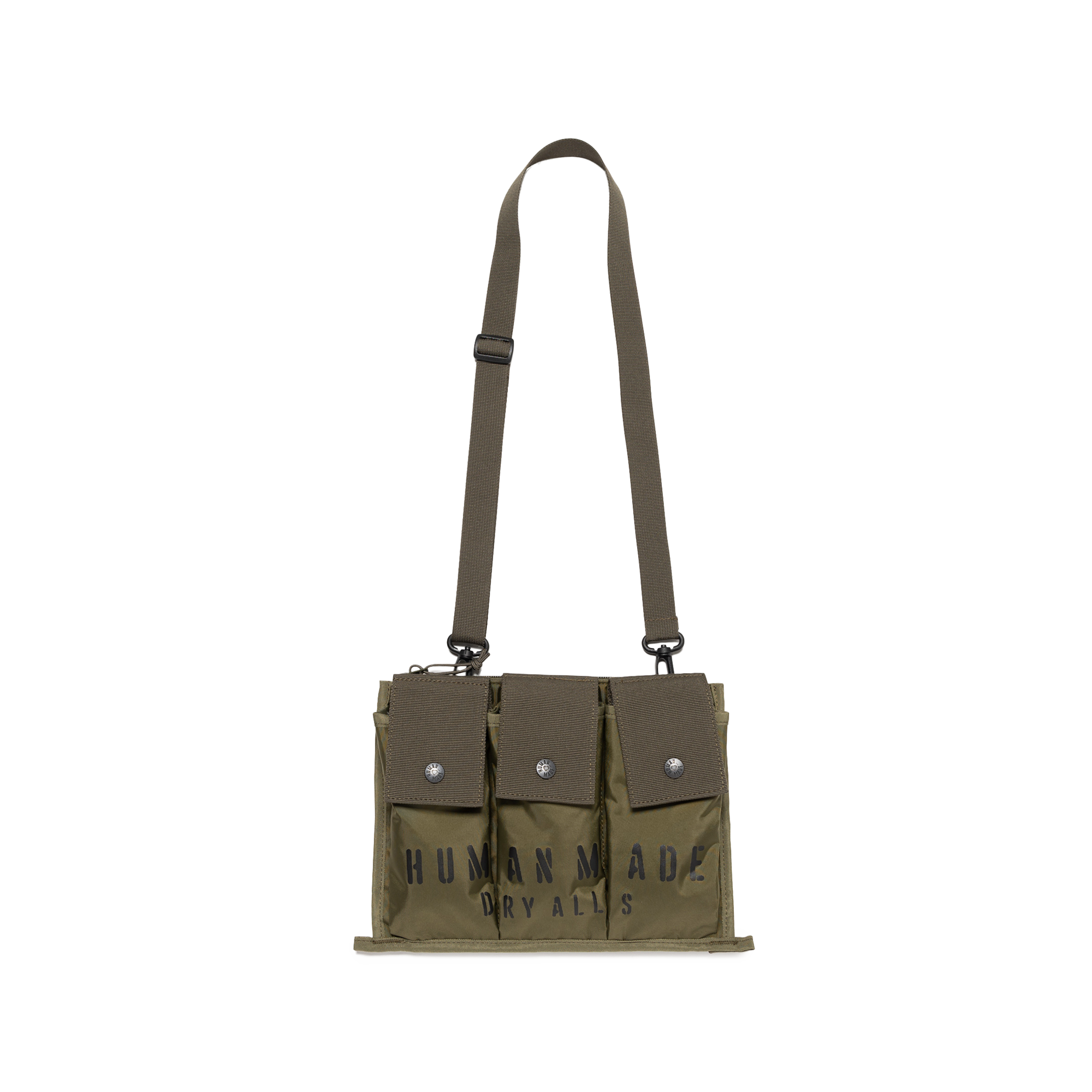 Human Made Military Pouch#3 Olive Drab HM32GD011