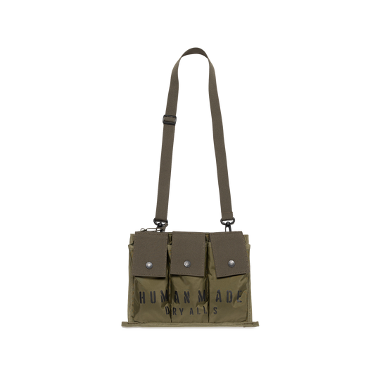 Human Made Military Pouch#3 Olive Drab HM32GD011