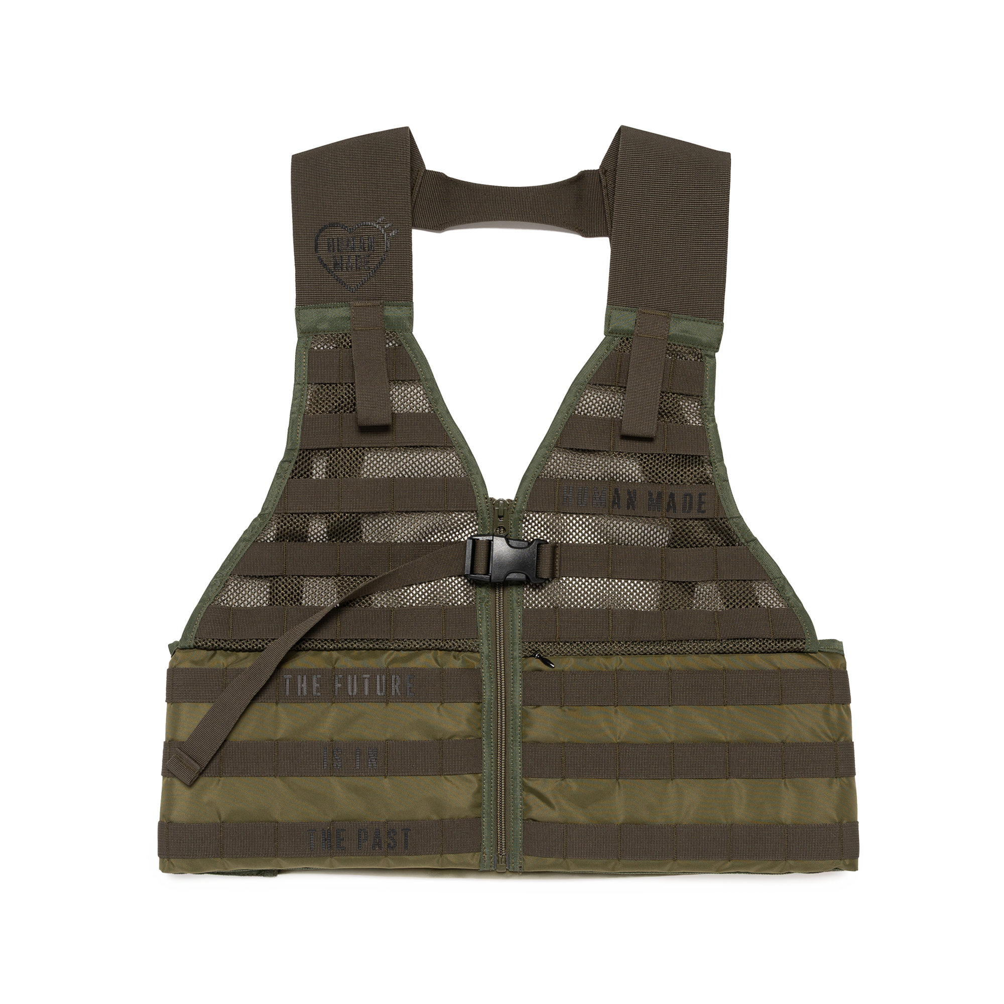 Human Made Tactical Vest Olive Drab HM32GD016