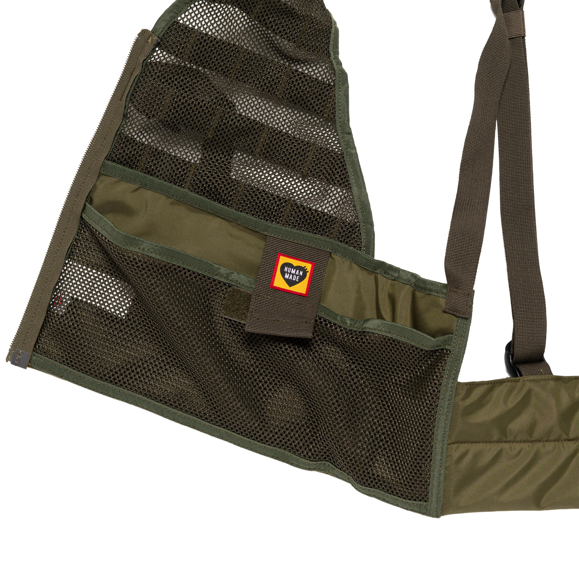 Human Made Tactical Vest Olive Drab HM32GD016