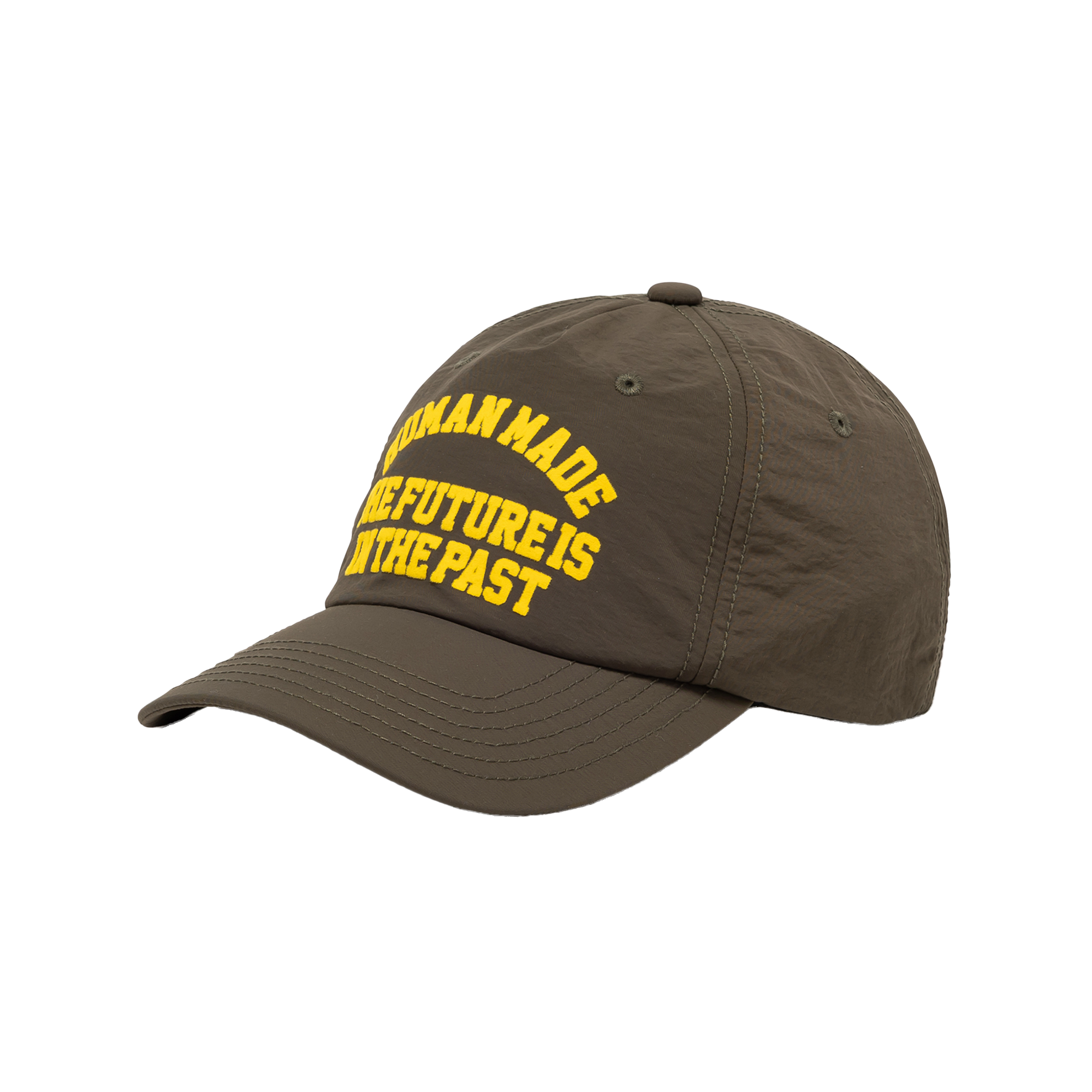 Human Made 5-Panel Nylon Cap Olive Drab HM32GD050