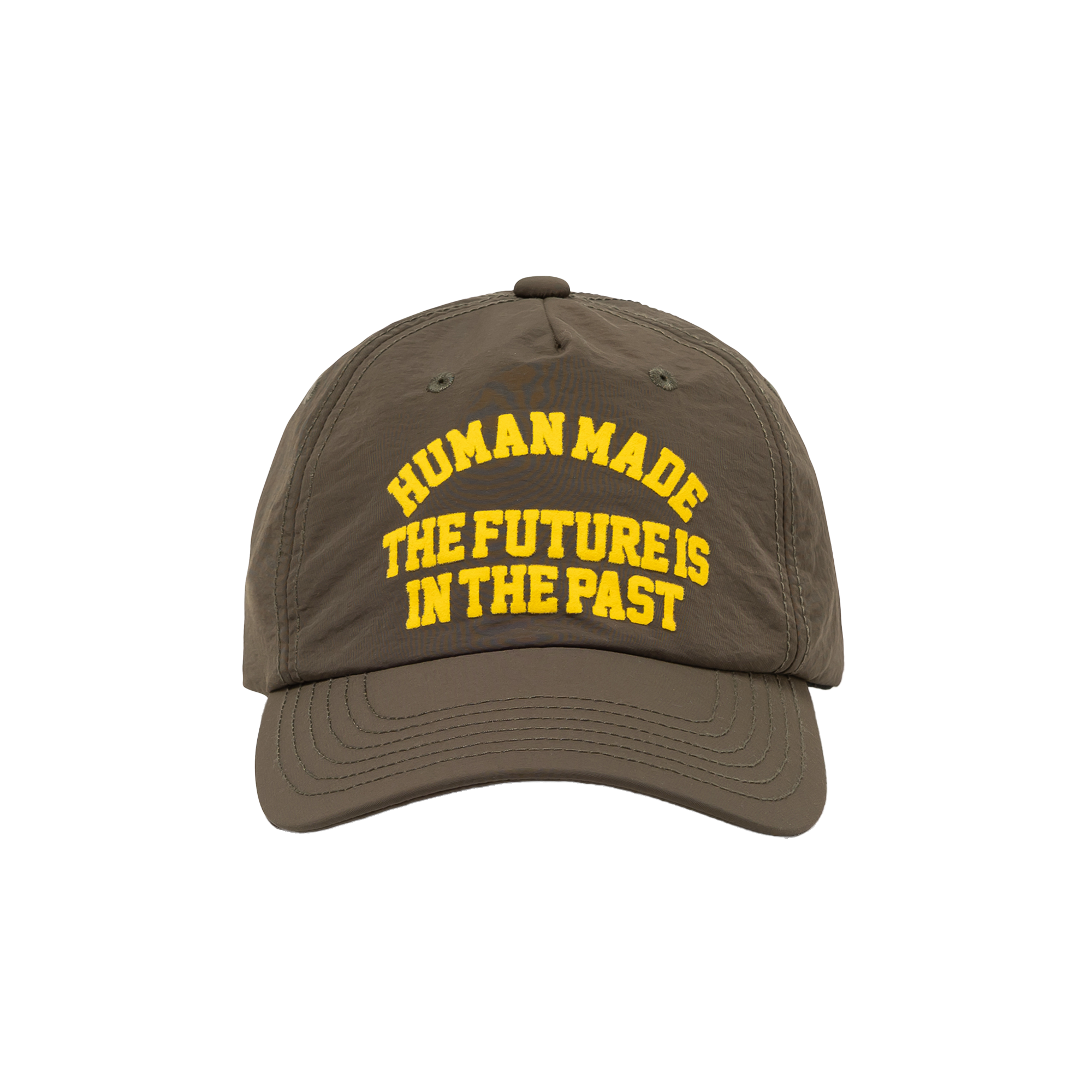 Human Made 5-Panel Nylon Cap Olive Drab HM32GD050