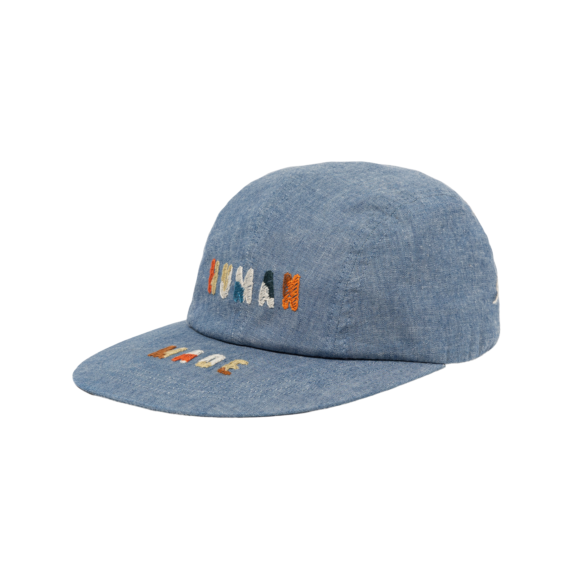 Human Made 4-Panel Chambray Cap Blue HM32GD064