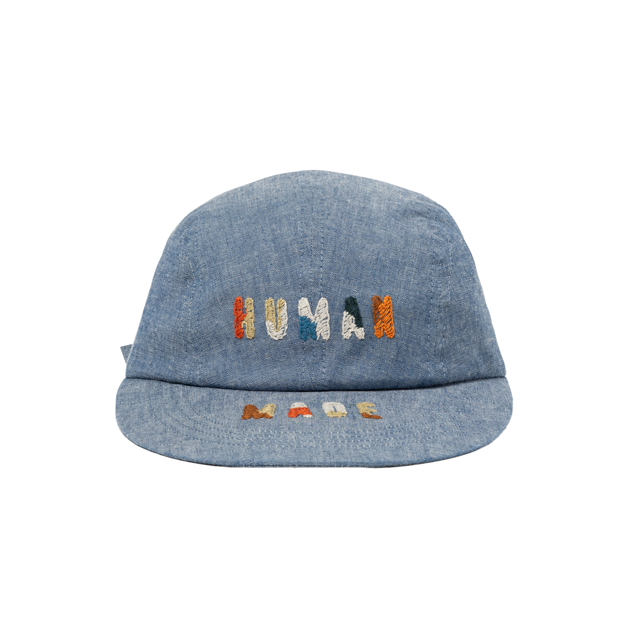Human Made 4-Panel Chambray Cap Blue HM32GD064