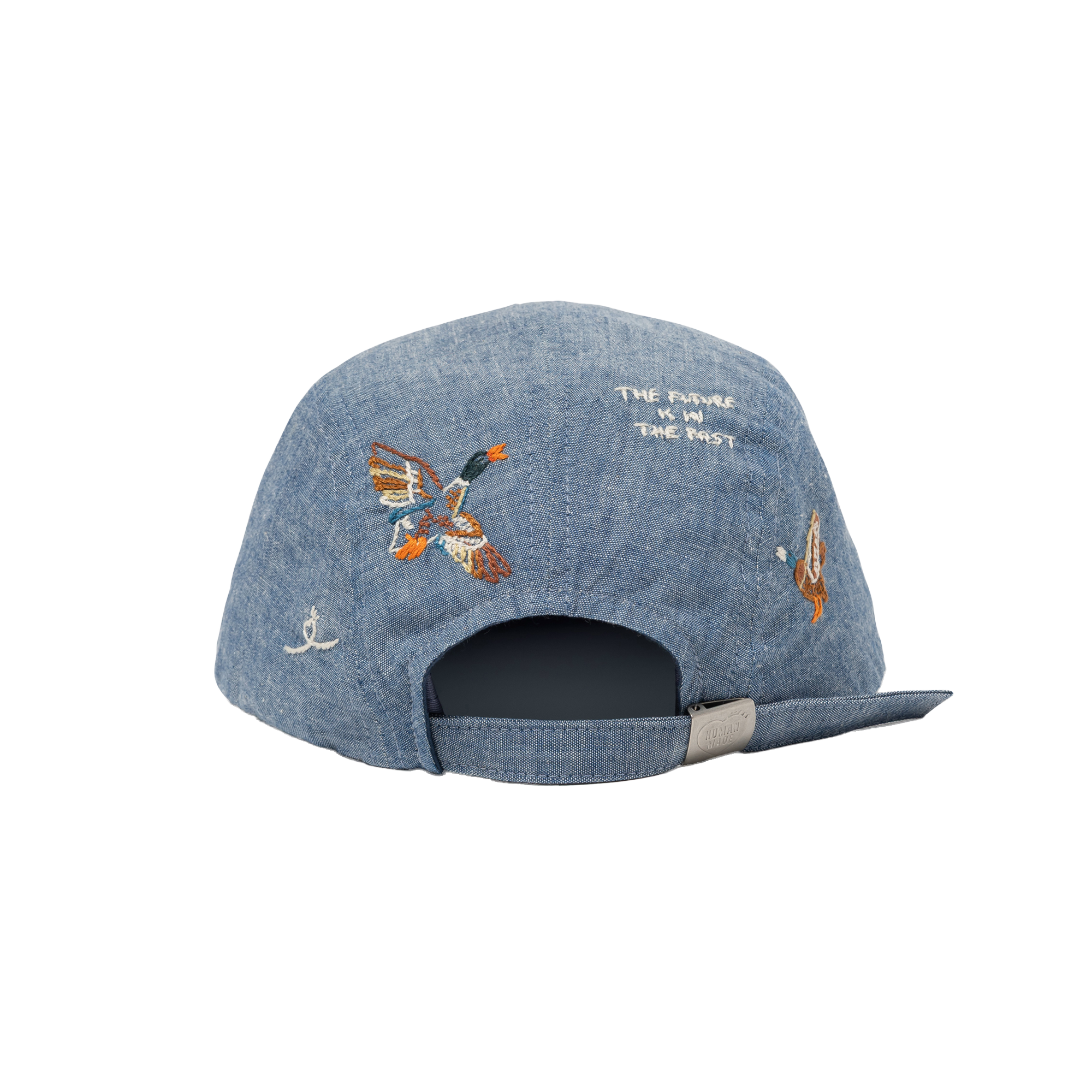 Human Made 4-Panel Chambray Cap Blue HM32GD064