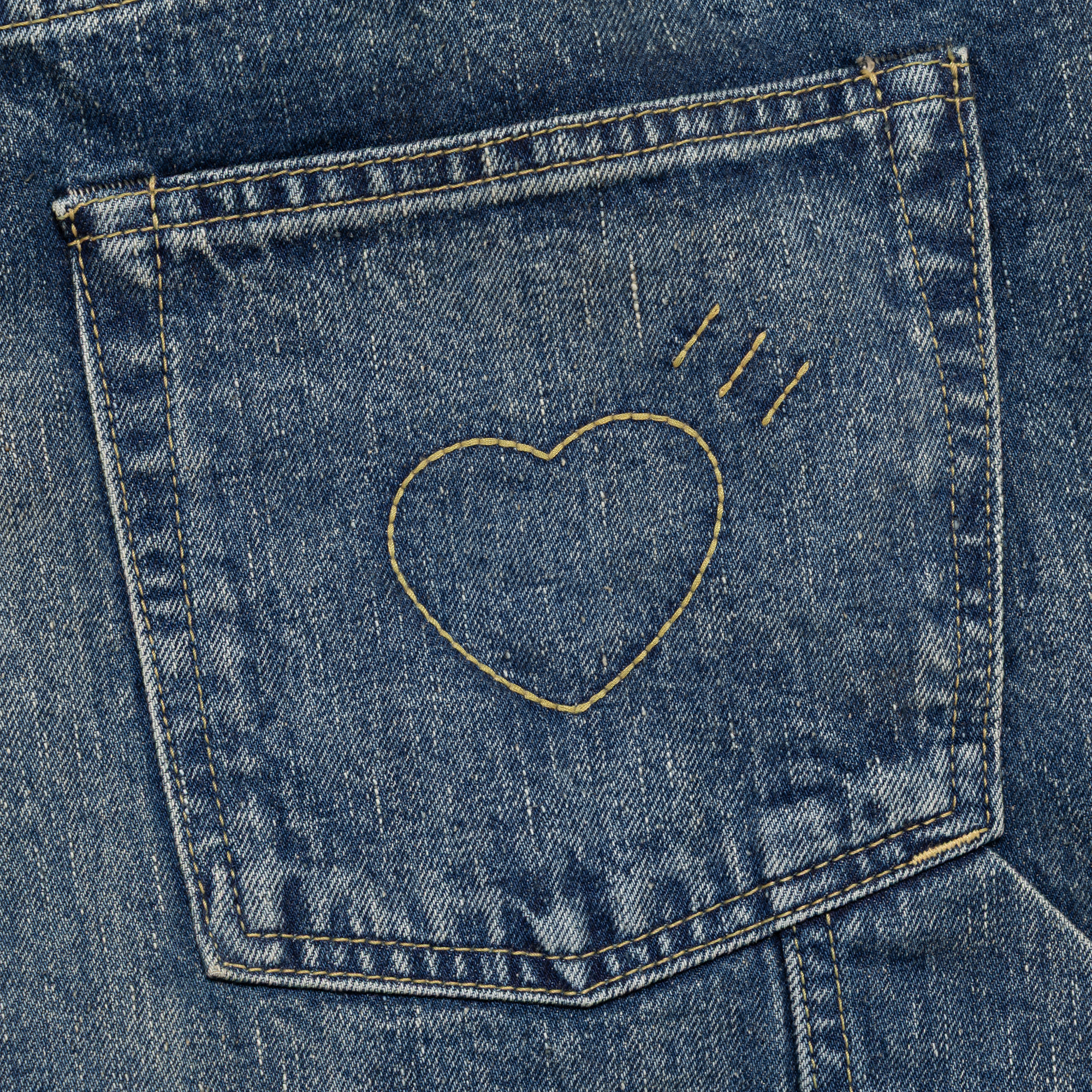 Human Made Straight Denim Pants Indigo HM32PT002