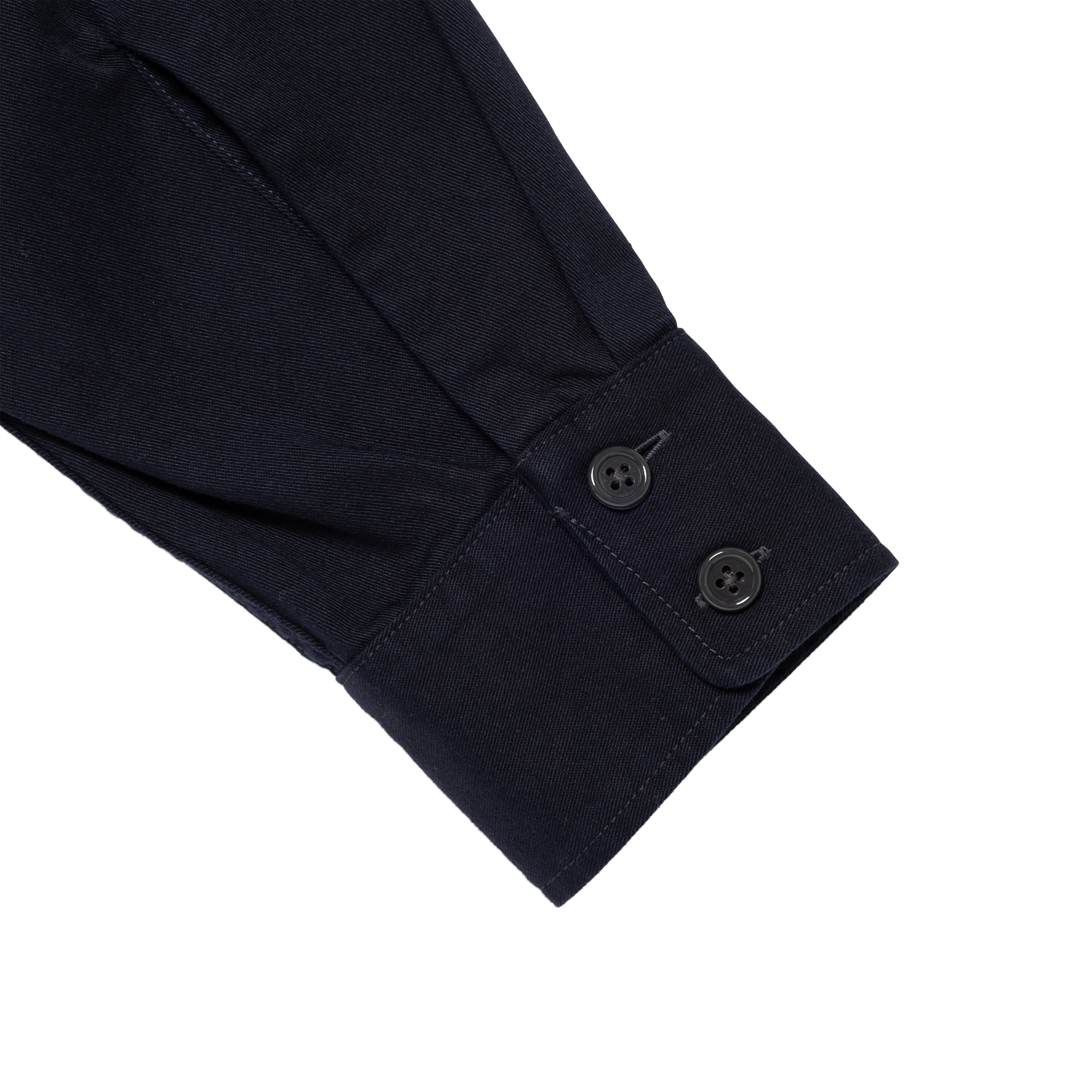 Human Made Twill Epaulette Shirt Navy HM32SH003