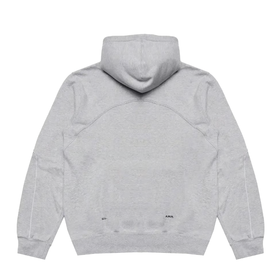 Nike NOCTA Men's NRG CS Hoodie FLC 2 Dk Grey Heather/Matte Silver/Black HM5762-021