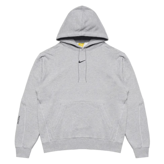Nike NOCTA Men's NRG CS Hoodie FLC 2 Dk Grey Heather/Matte Silver/Black HM5762-021