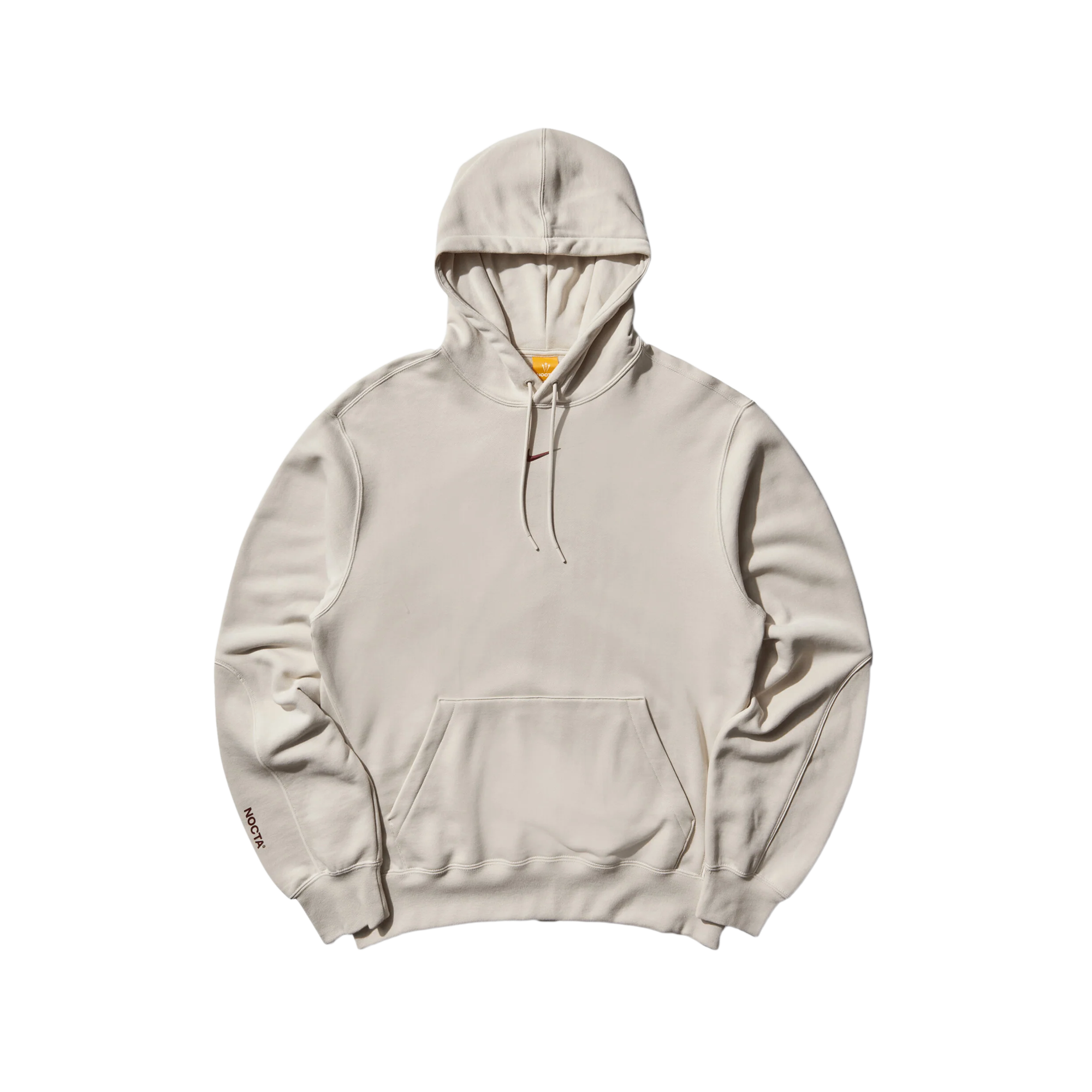 Nike NOCTA Men's NRG CS Hoodie FLC 2 Lt Orewood Brn/Team Red HM5762-104