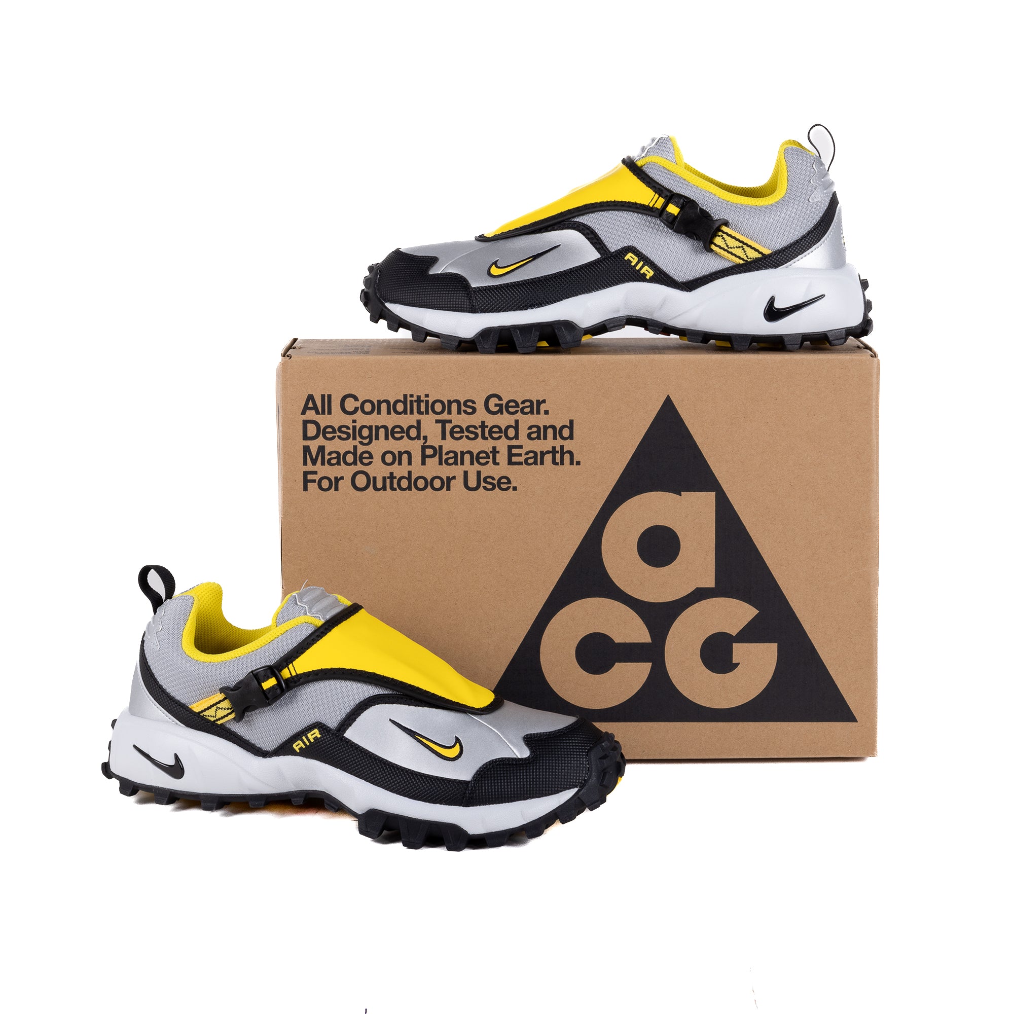 Nike ACG Phassad Black/Yellow Zest/Metallic Silver HM7133-001