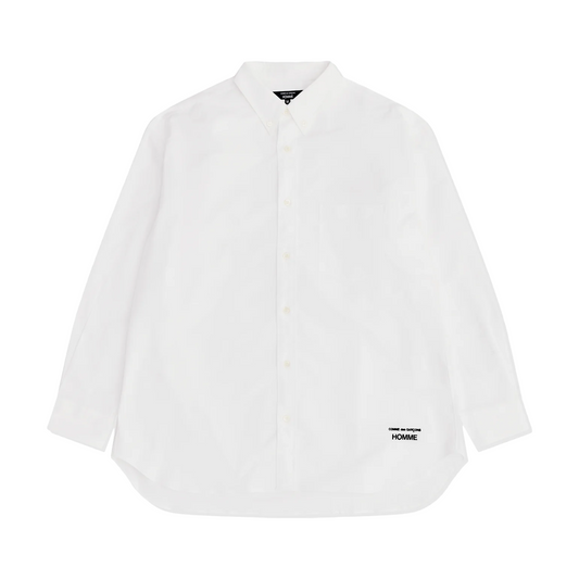 Comme des Garcons Homme Cotton Broad Shirt HO-B102-051 White