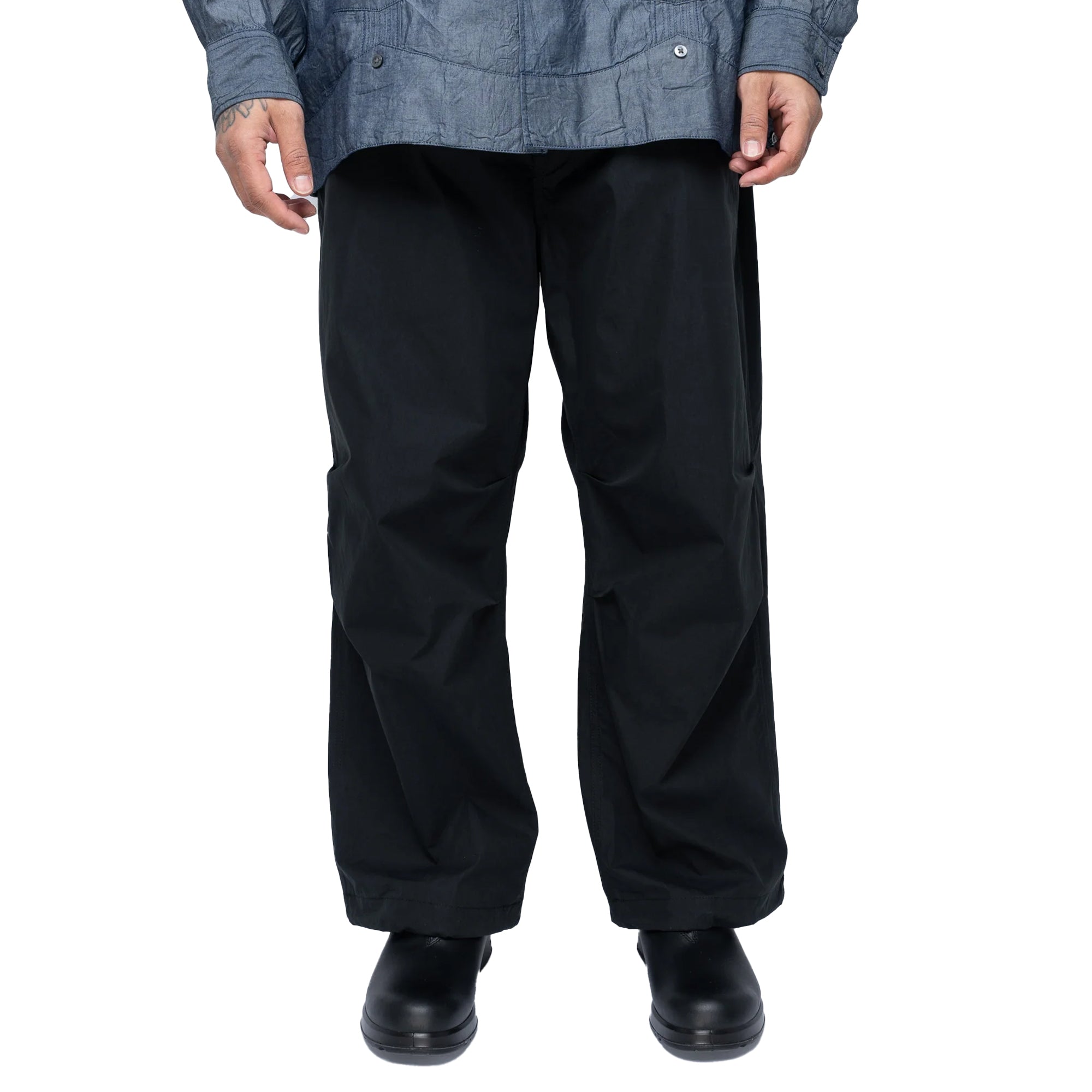 Comme des Garcons Homme Pleated Leg Trousers Black HO-P021-051