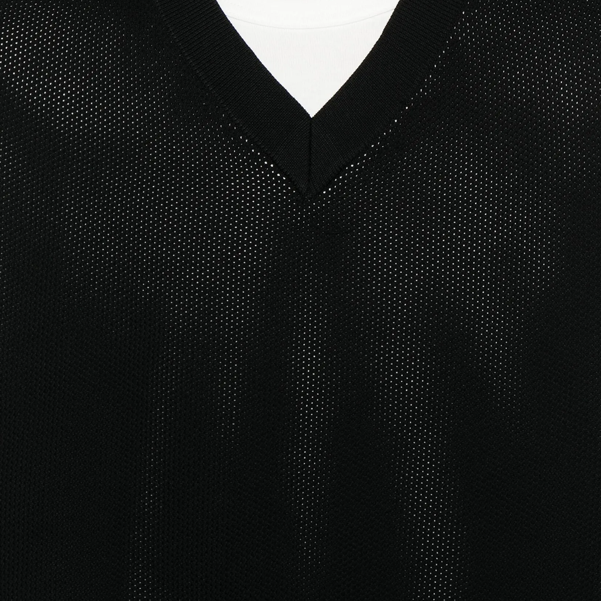 Comme des Garcons Homme Cotton Jersey X Polyester Knit T-Shirt HO-T006-051 White