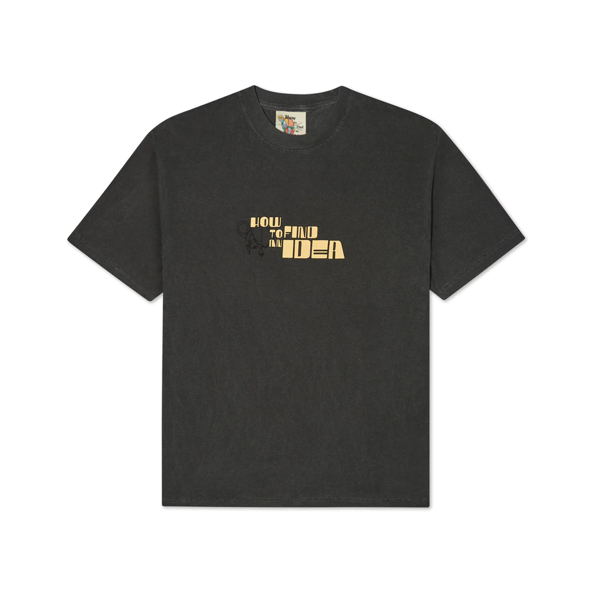Kidsuper How To Find An Idea Tee Black