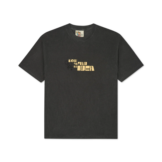 Kidsuper How To Find An Idea Tee Black