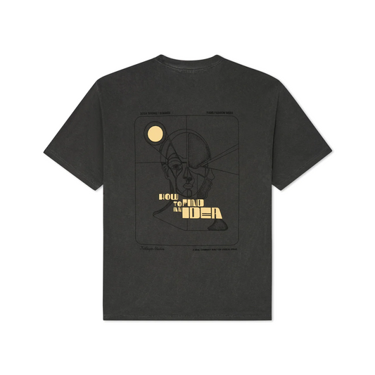 Kidsuper How To Find An Idea Tee Black