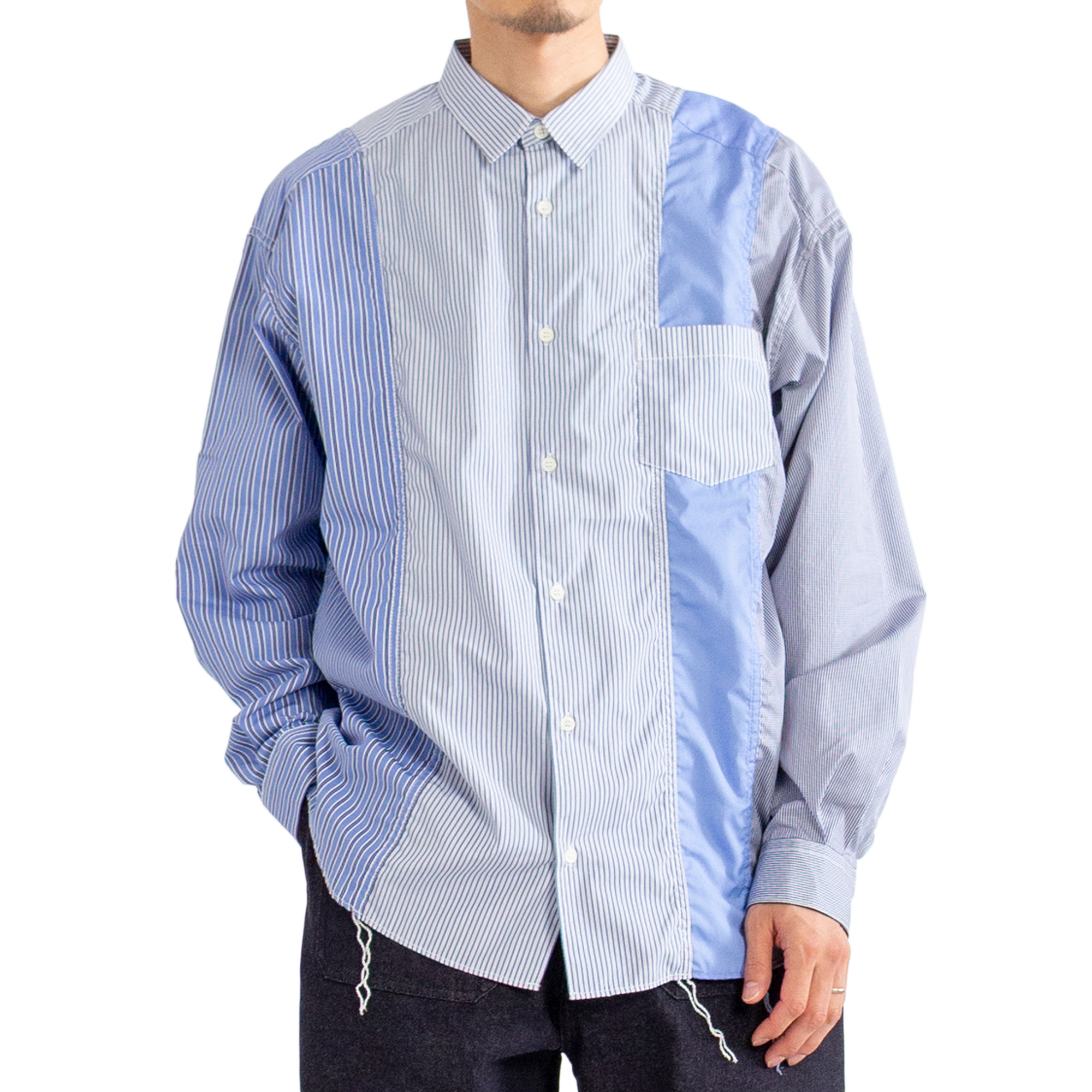 Comme des Garcons Homme Shirt HP-B002-051-1 Saxe