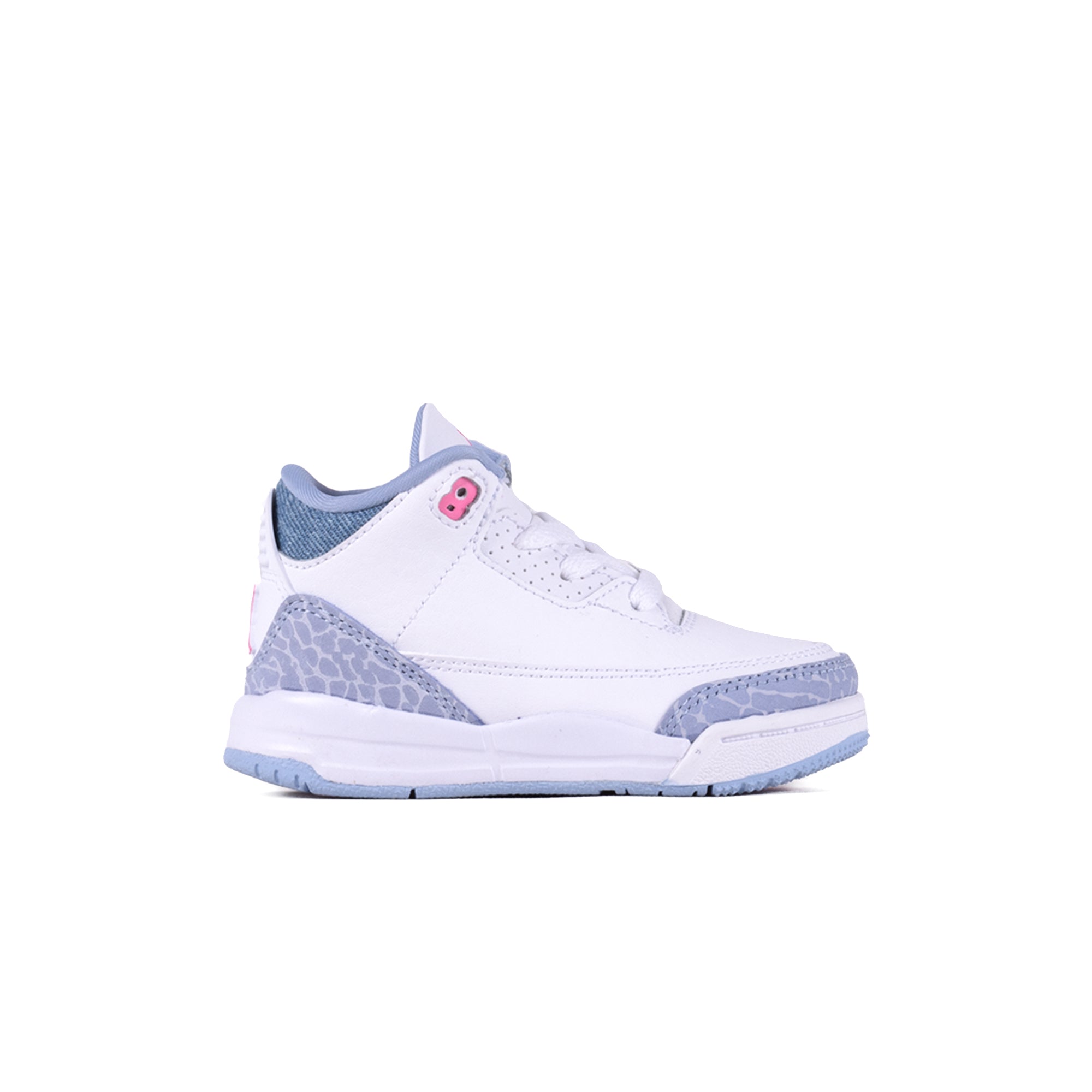 Nike Air Jordan 3 Retro (TD) White/Pink Glow/Cobalt Bliss HQ0782-101