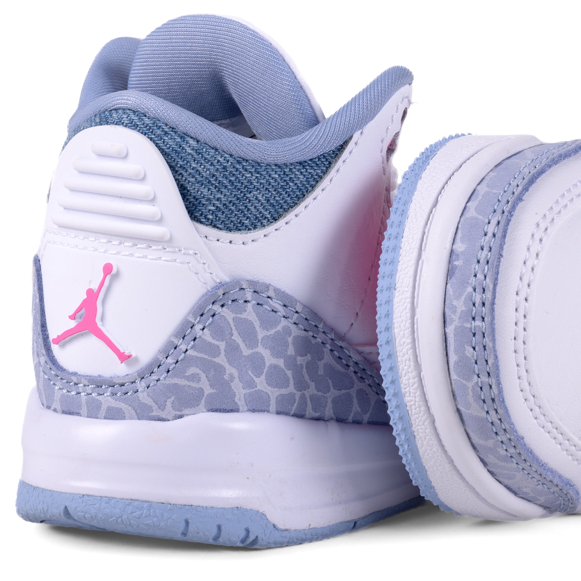 Nike Air Jordan 3 Retro (TD) White/Pink Glow/Cobalt Bliss HQ0782-101