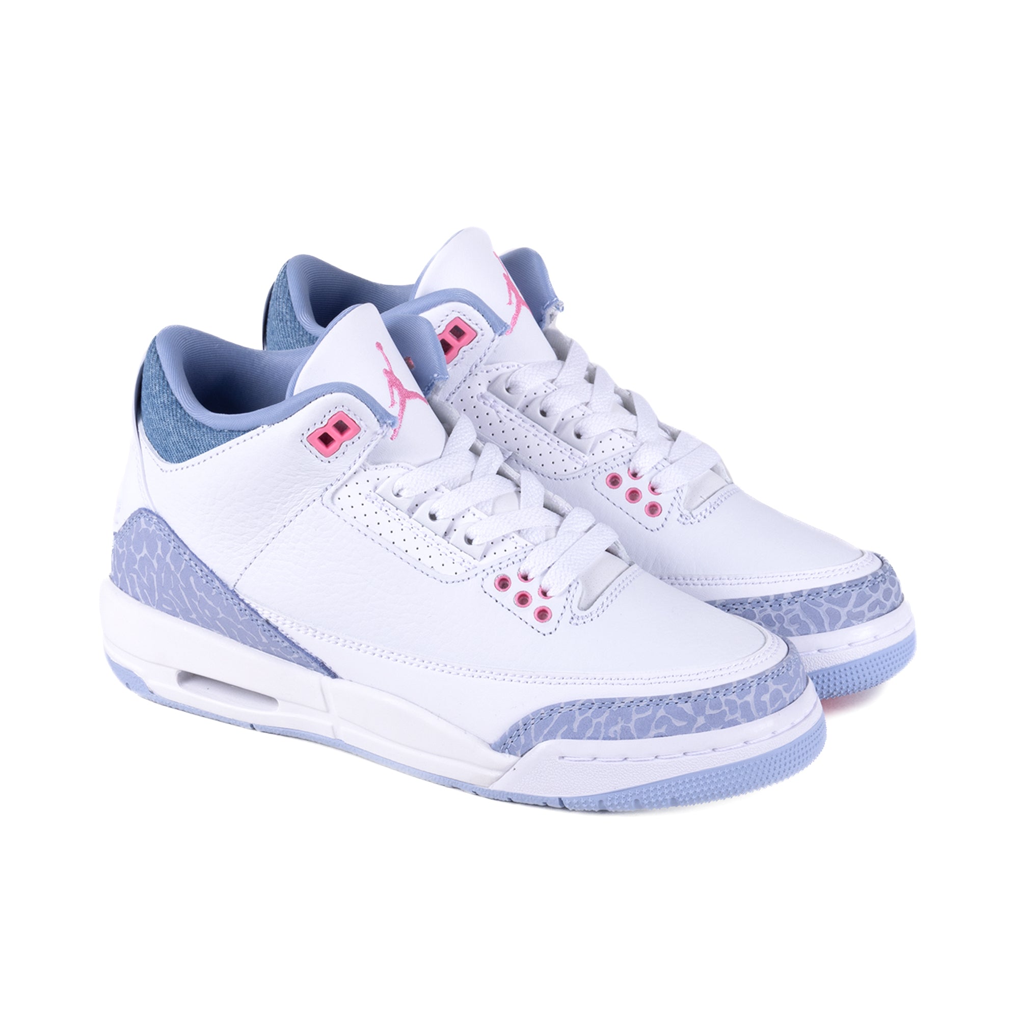 Nike Air Jordan 3 Retro (GS) White/Pink Glow/Cobalt Bliss HQ0784-101