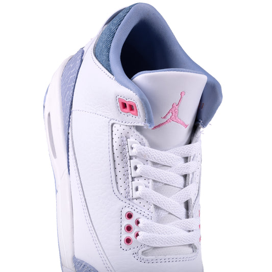 Nike Air Jordan 3 Retro (GS) White/Pink Glow/Cobalt Bliss HQ0784-101