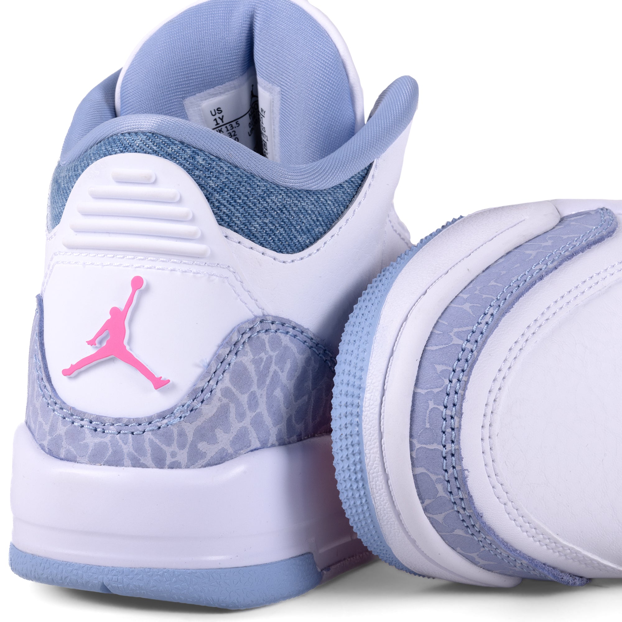 Nike Air Jordan Retro (PS) White/Pink Glow/Cobalt Bliss HQ0783